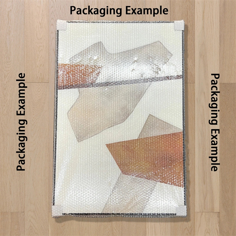 White Minimalist Textured Paintings Canvas Set of 2 #MM066