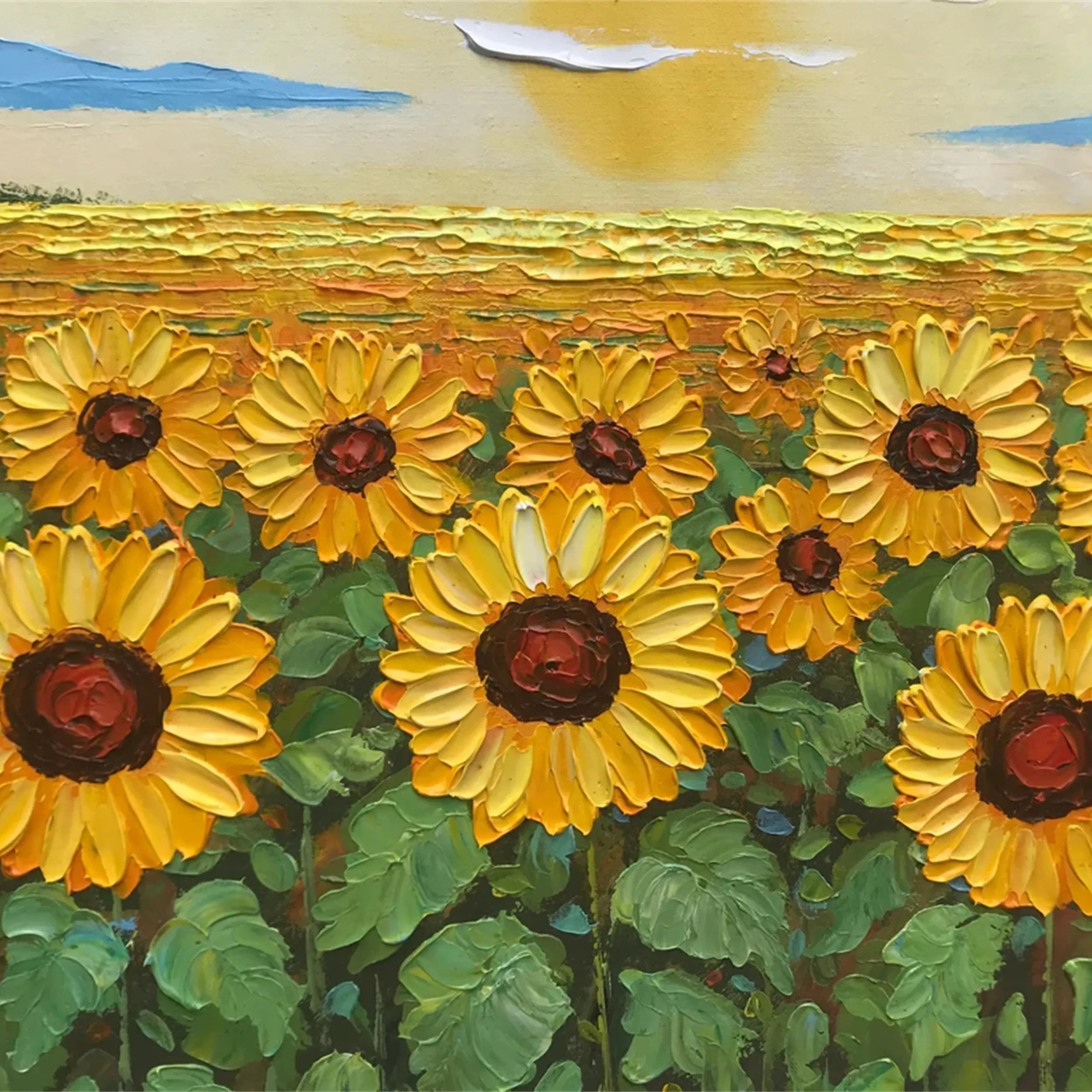 Flower And Tree Painting #FT 082