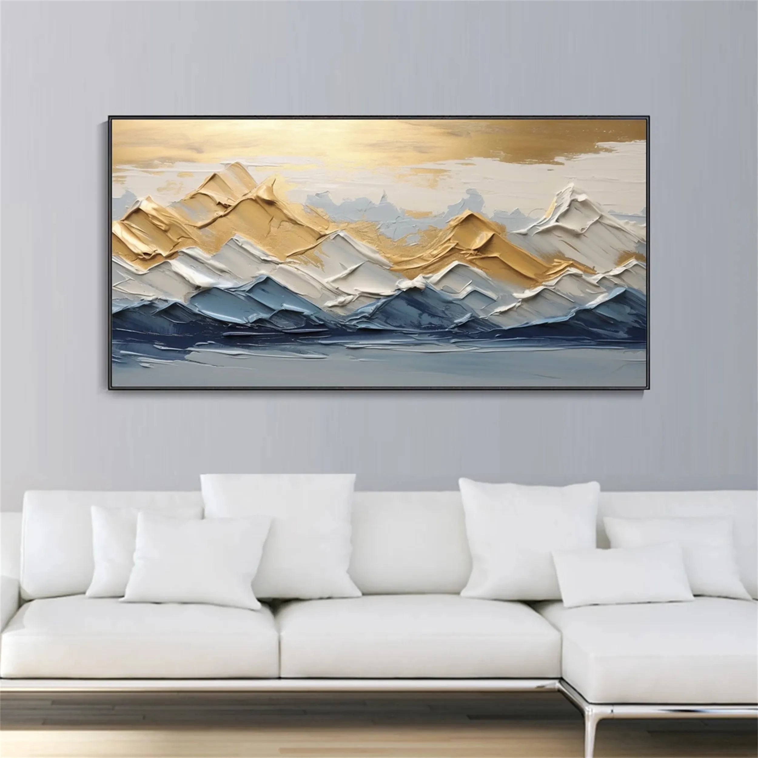 Plaster Art Minimalist Textured Painting #MM257