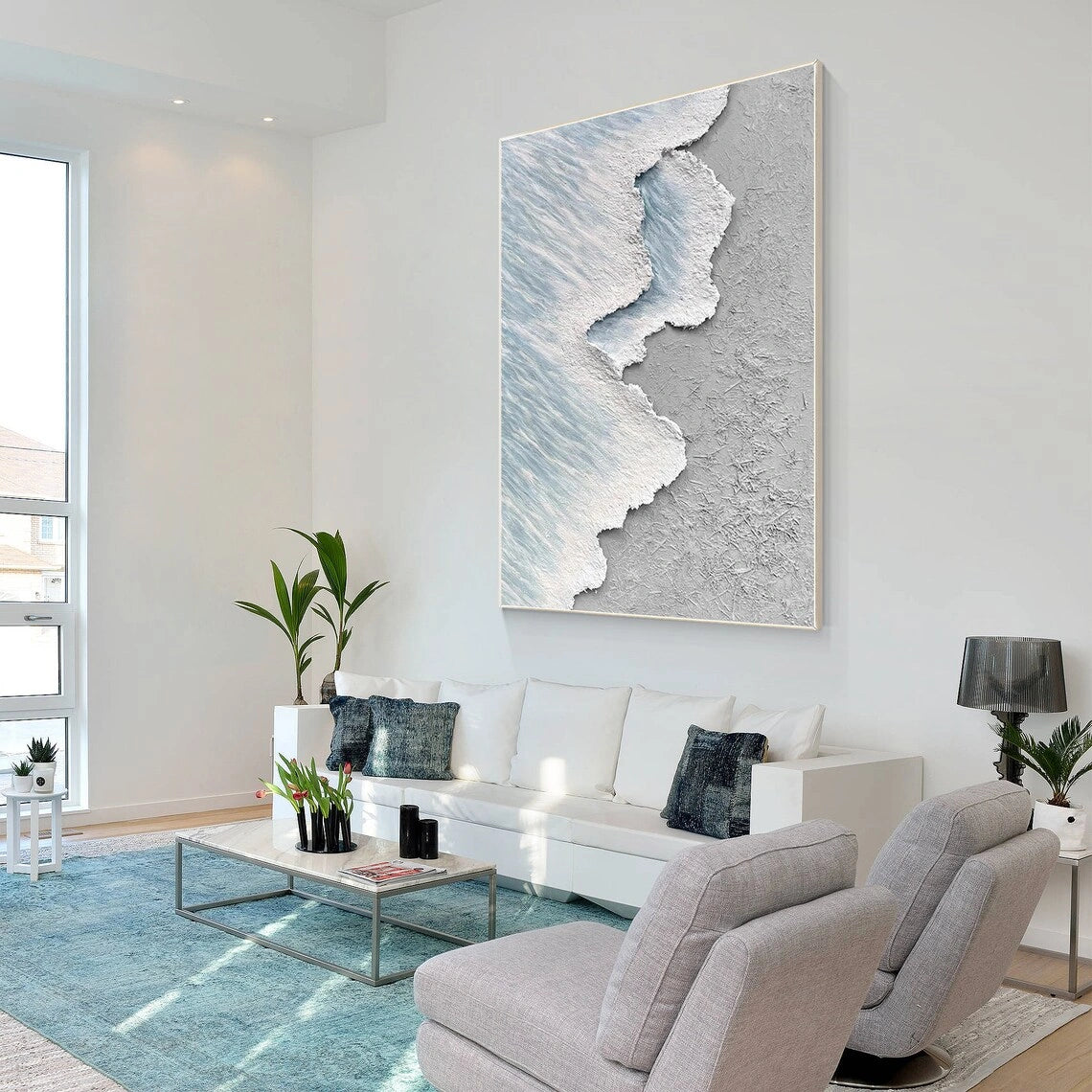 Ocean And Sky Painting #OS 079