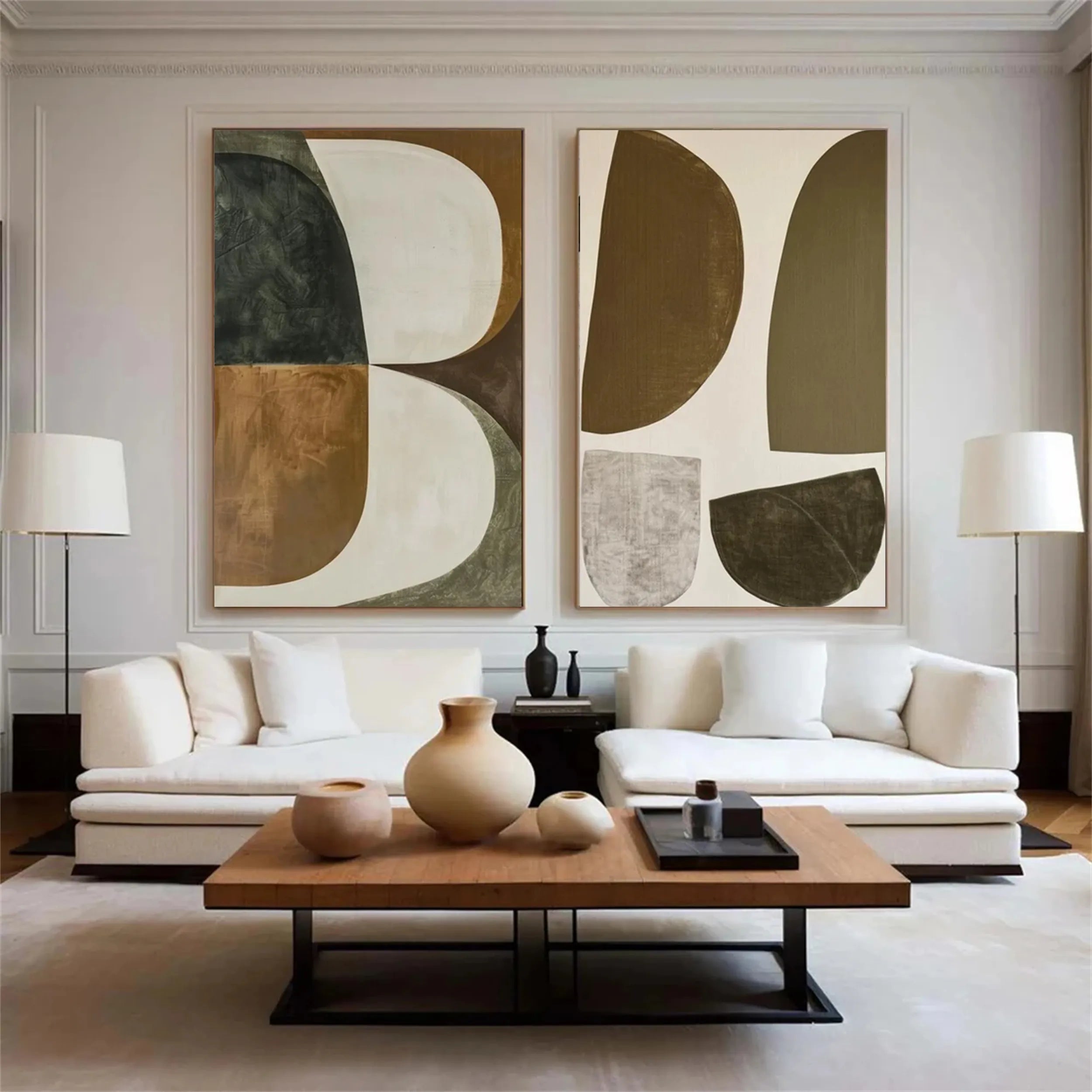 Abstract Tranquility Set of 2 #WS127