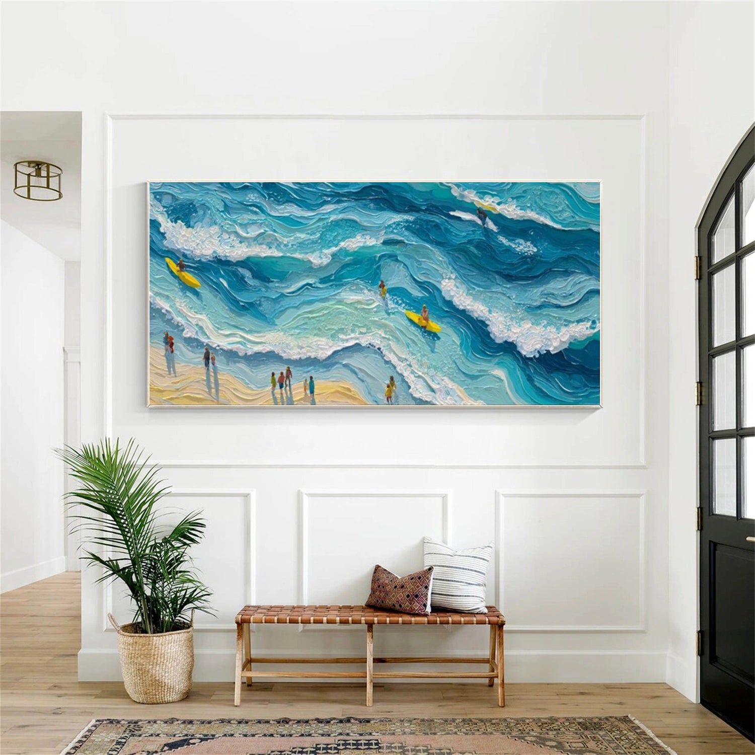 Sport Art Texture Painting Canvas # SA076