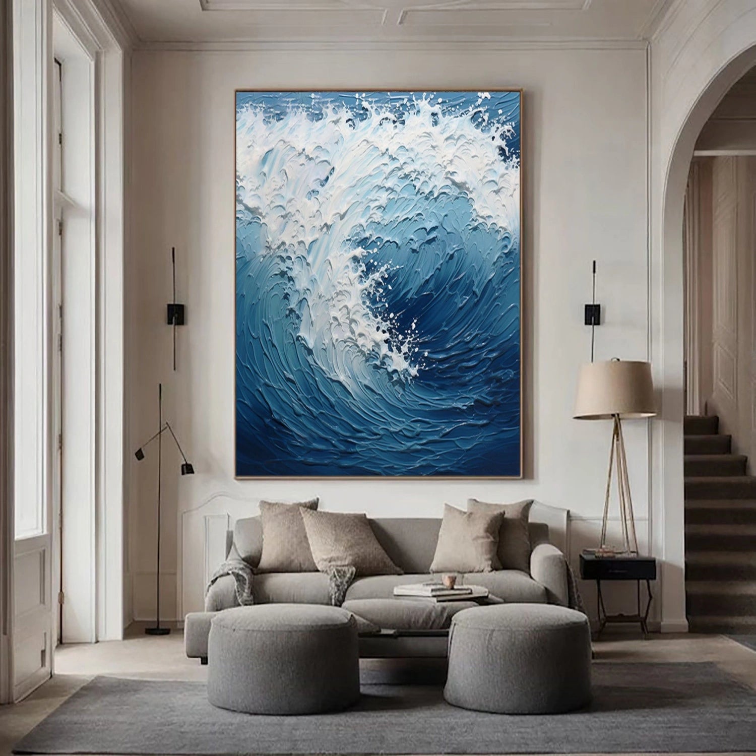 Ocean And Sky Painting #OS 238