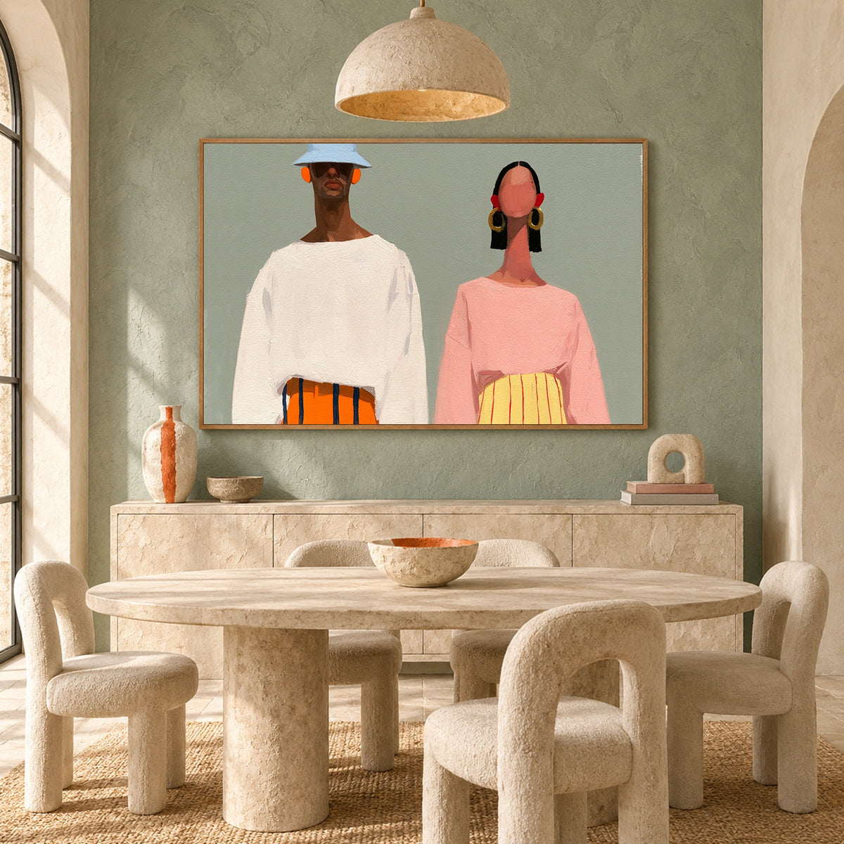 Abstract Portrait Wall Art #PT102