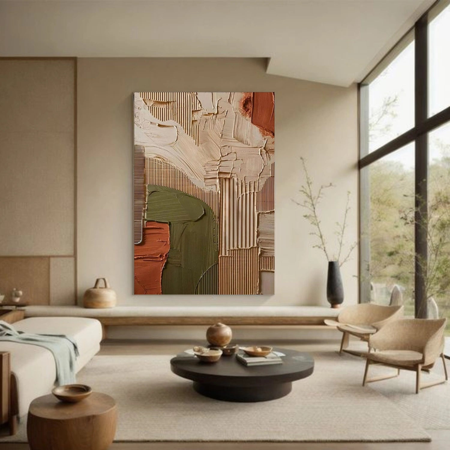 Abstract Texture Wall Art # AB682