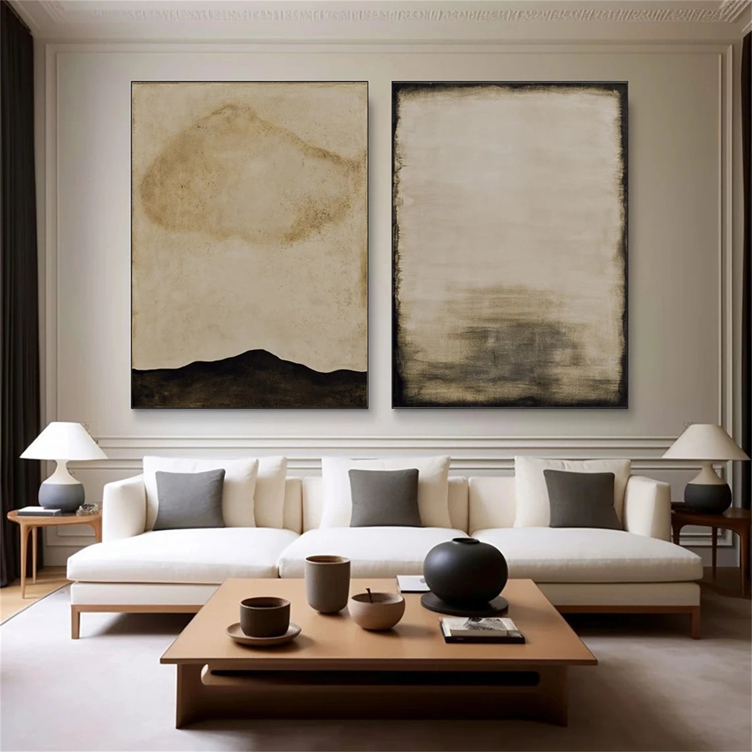 Wabi Sabi Set of 2 Wall Art #WS335