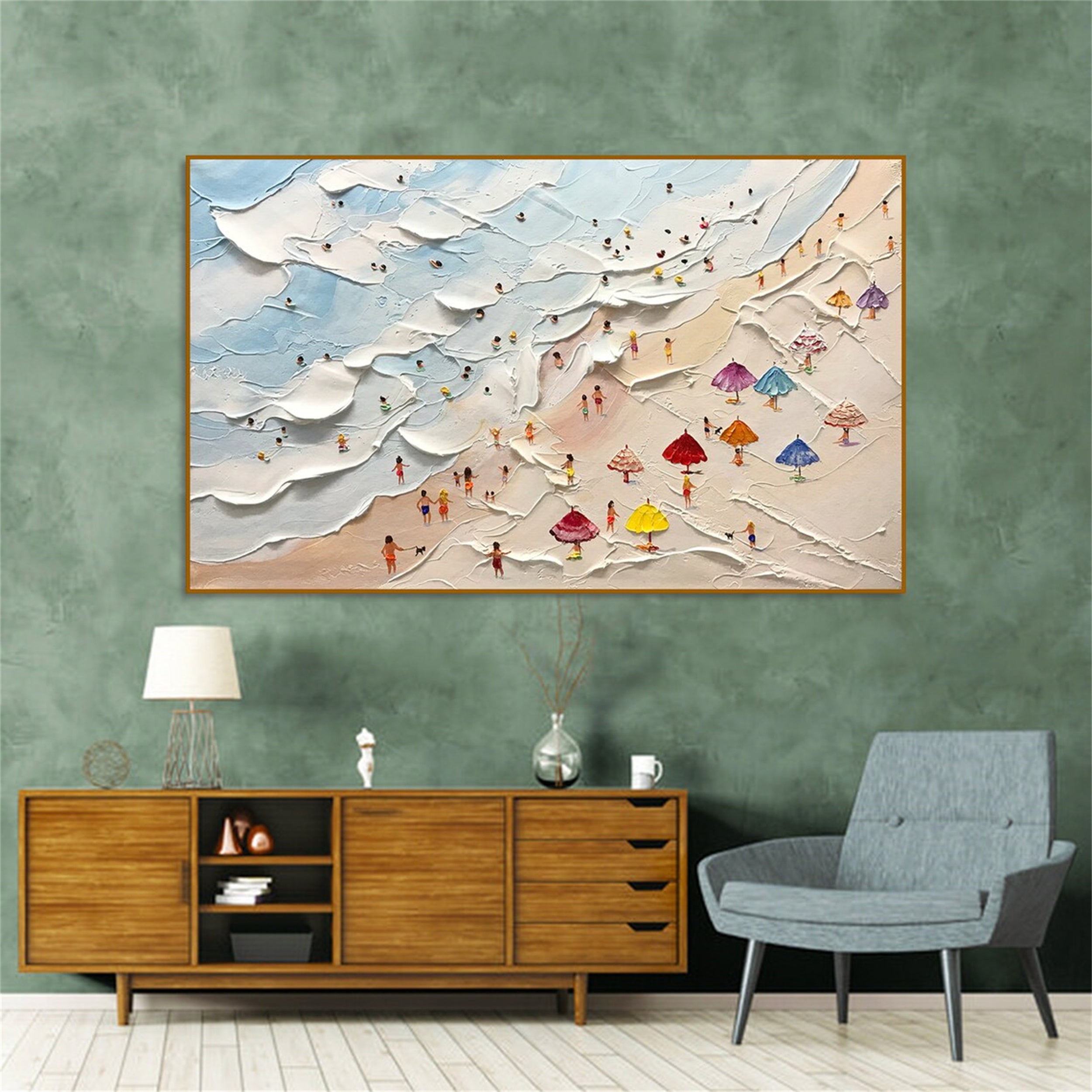 Ocean And Sky Painting #OS 105