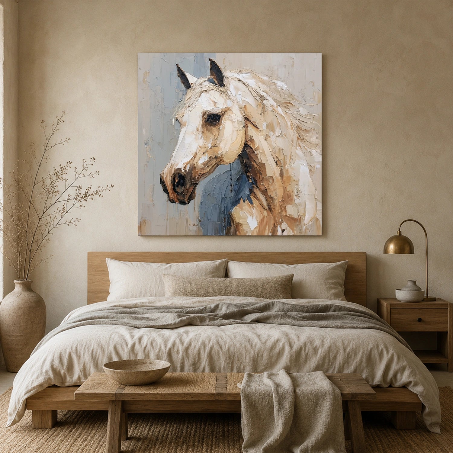 Abstract Animal Texture Canvas Art #AP246