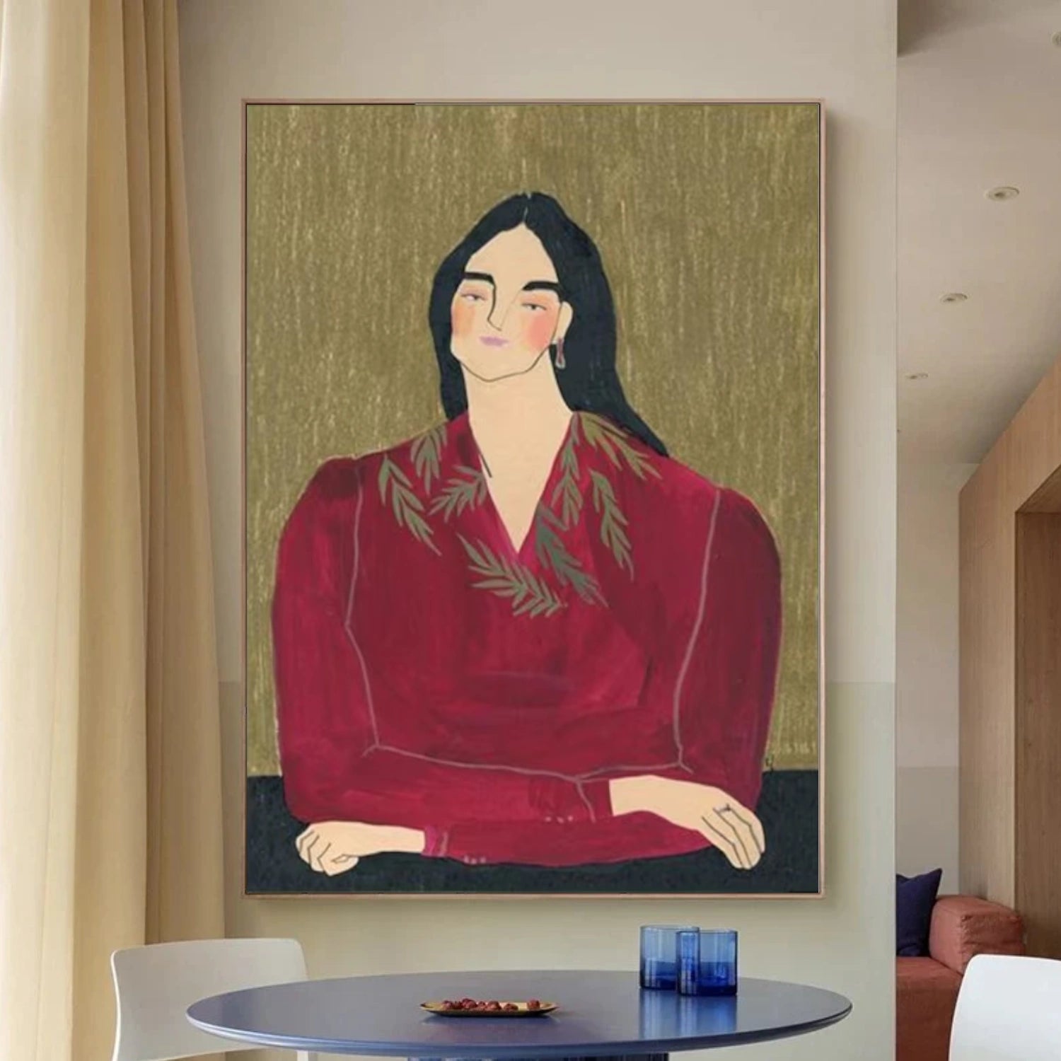 Abstract Portrait Wall Art #PT016