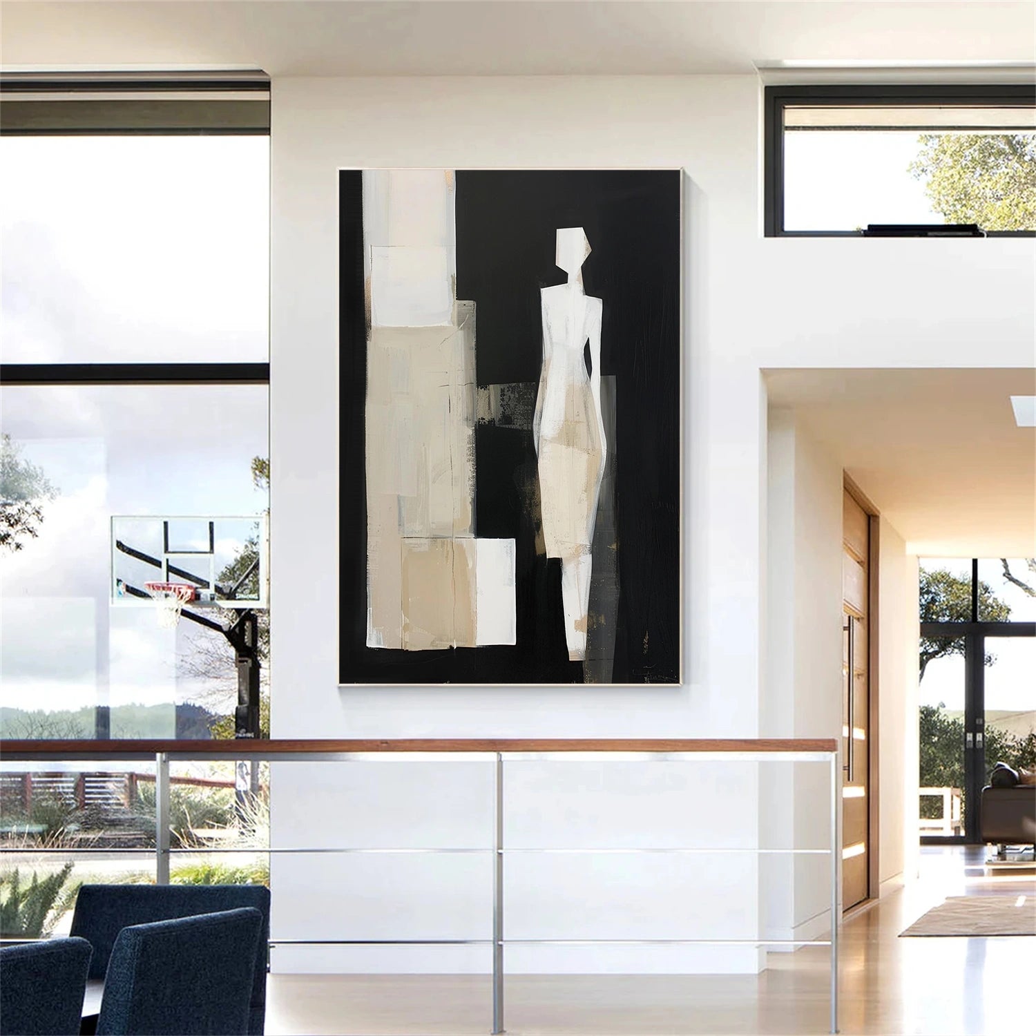 Contemporary Abstract Minimalist Wall Art #CW009