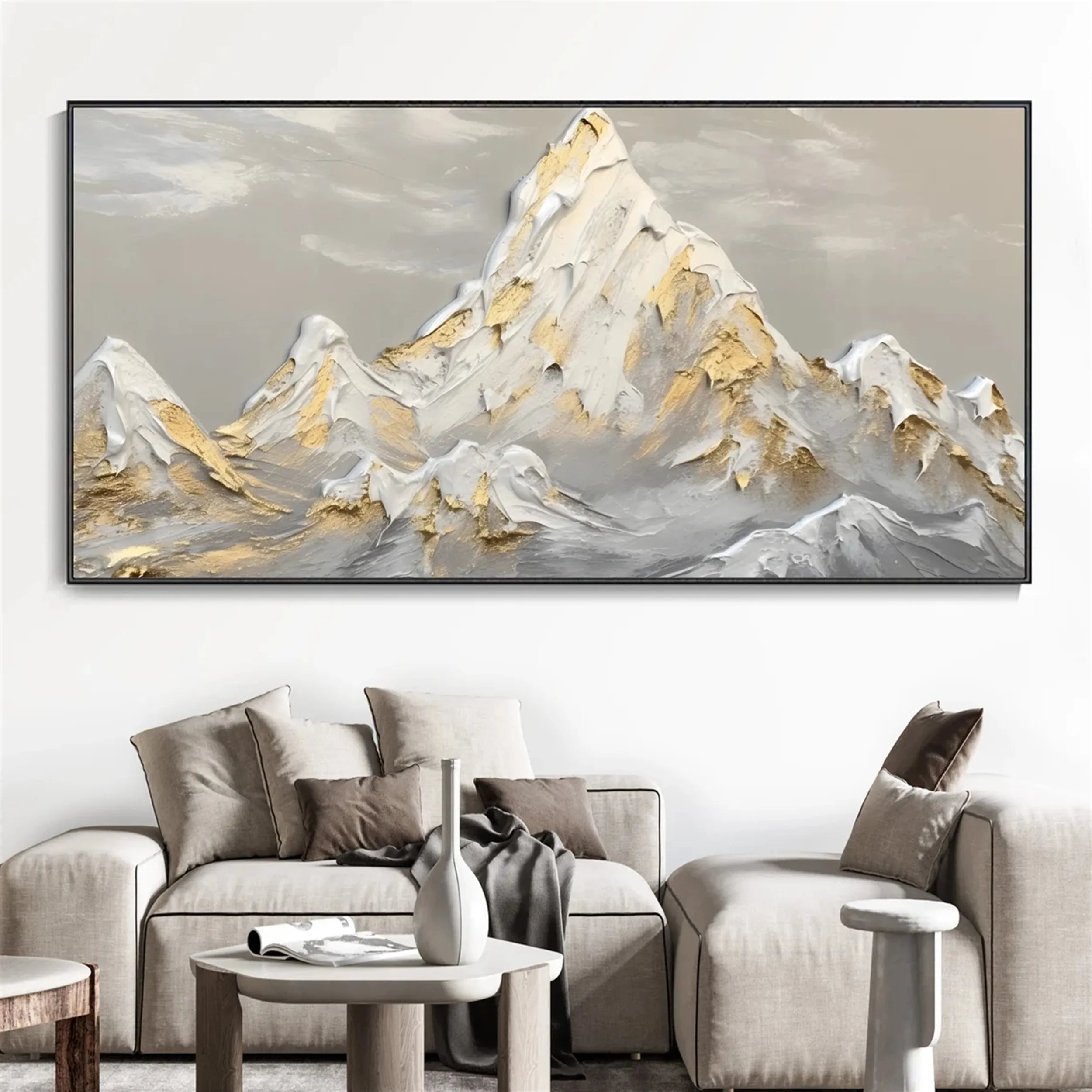 Plaster Art Minimalist Textured Painting #MM263