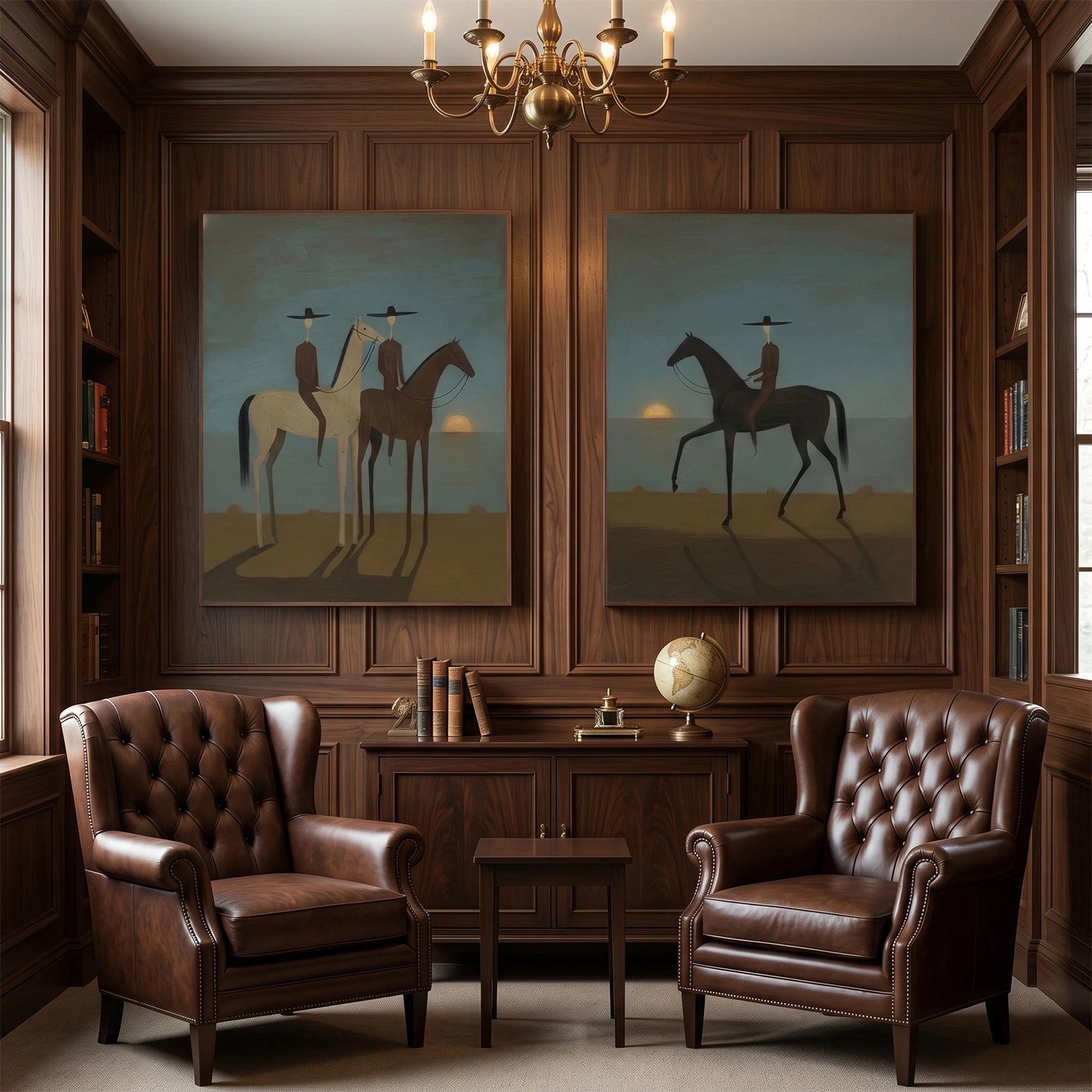 Americana Wall Art Set of 2 #VE071