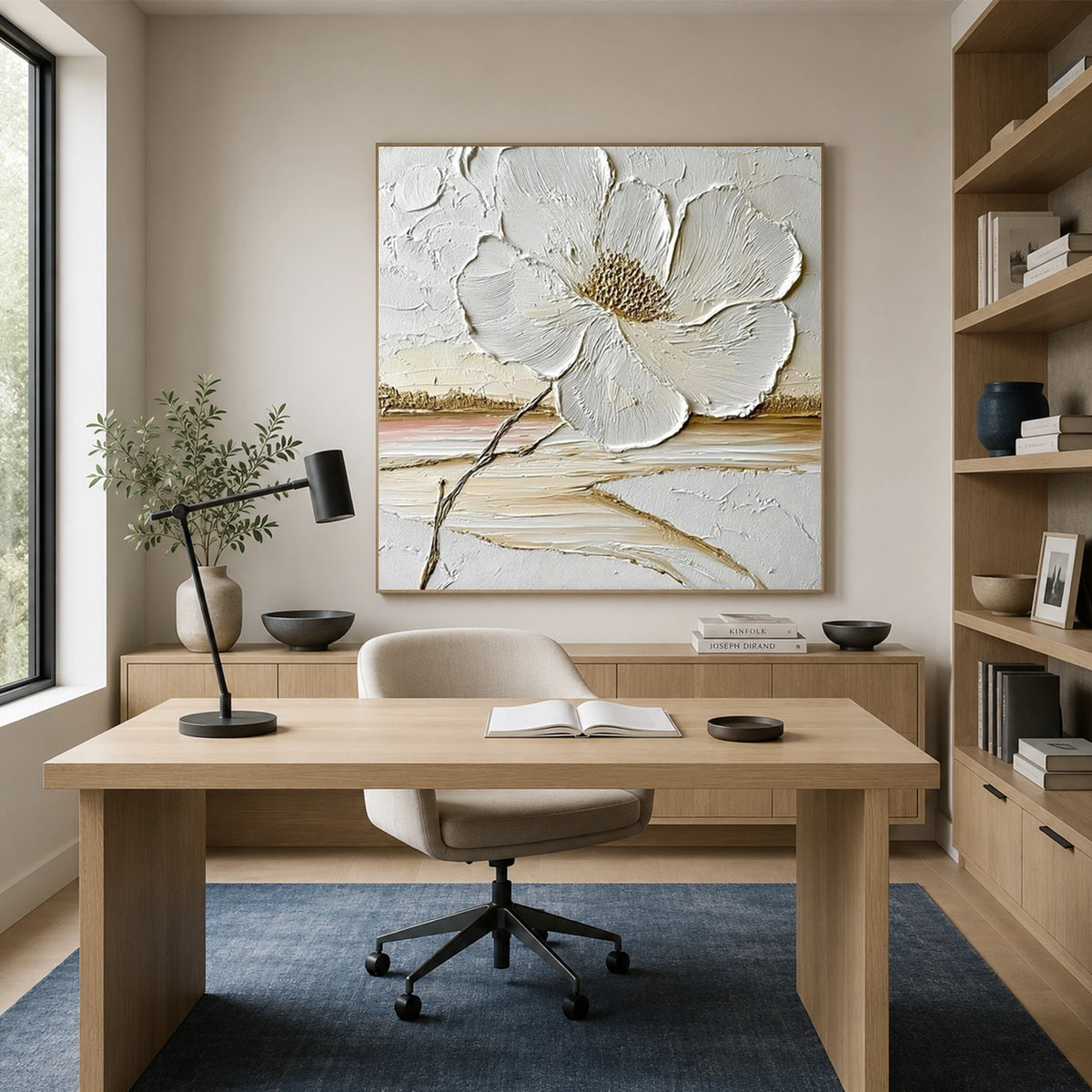 Flower & Tree Abstract Canvas # FT 419