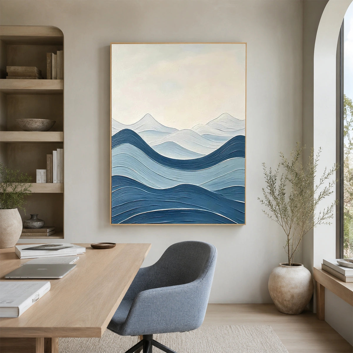 Minimalist Mountain Canvas #MM483
