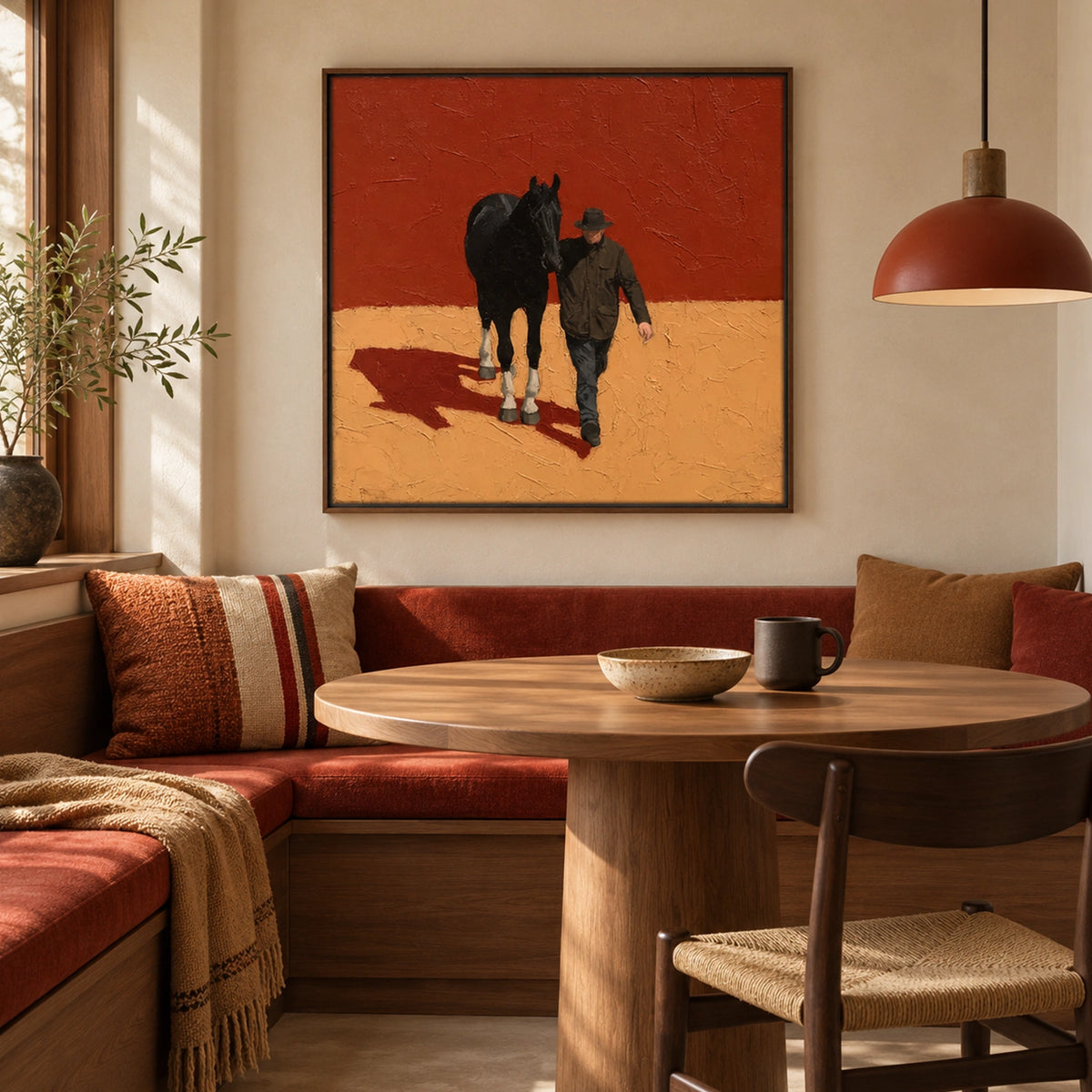 Abstract Animal Canvas Art #AP259