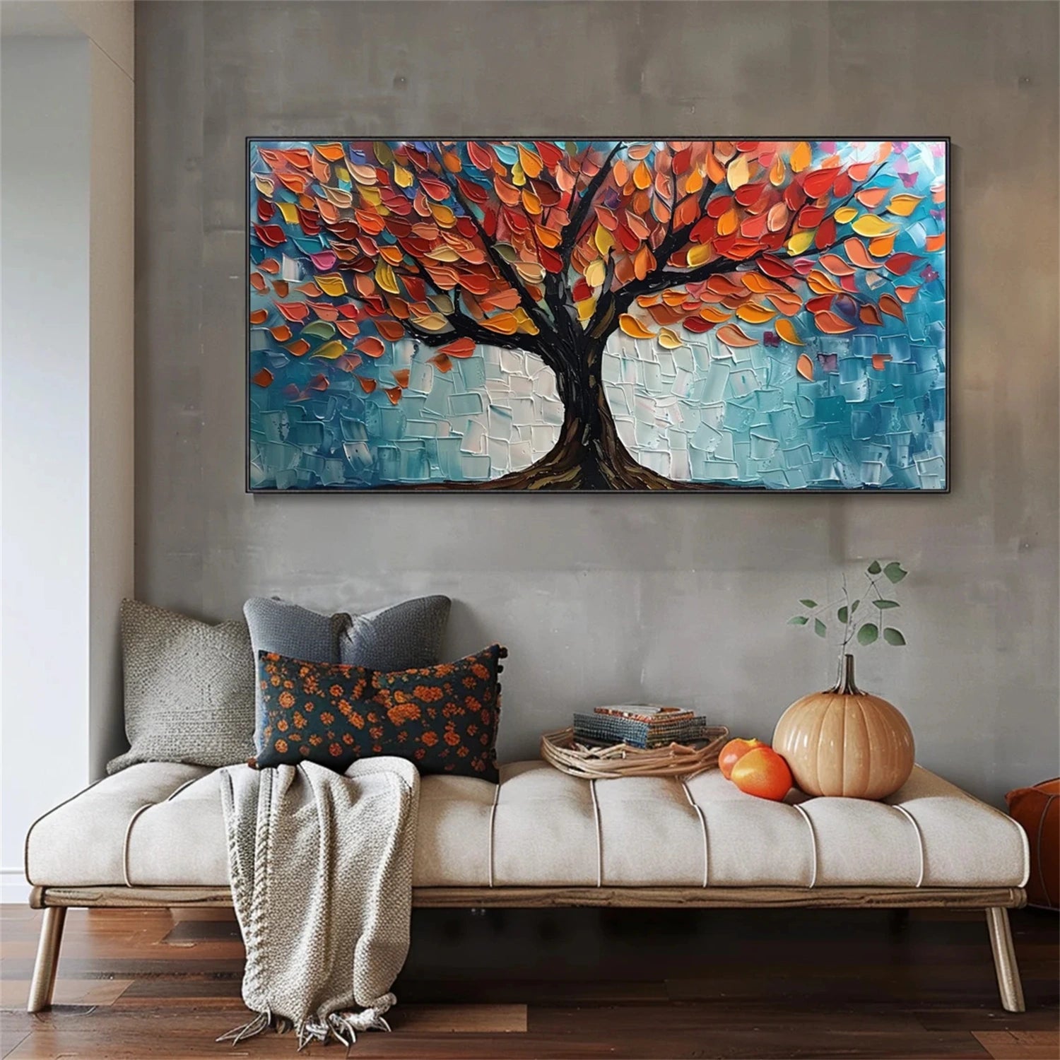 Flower And Tree Painting #FT 105