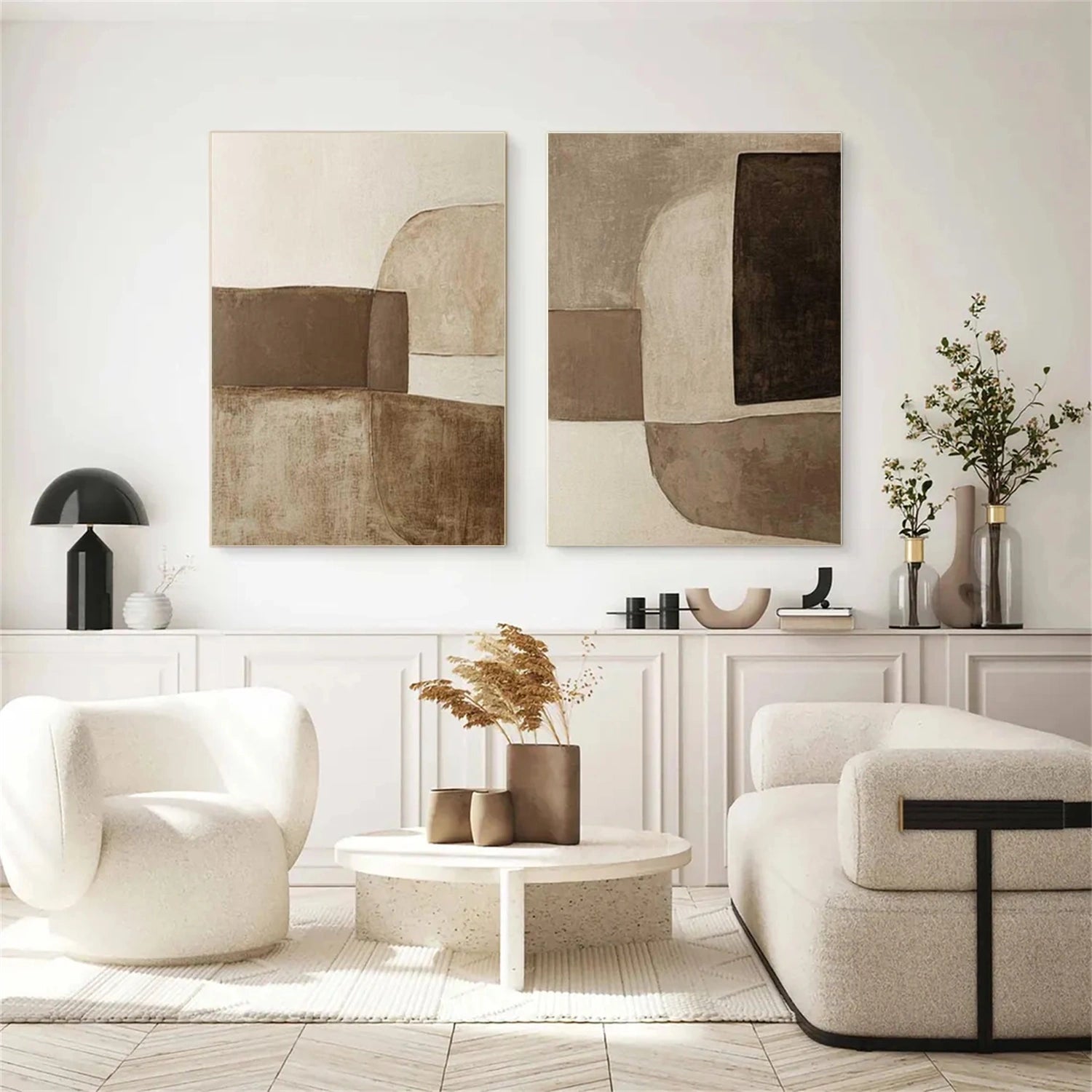 Wabi Sabi Set of 2 Wall Art #WS355