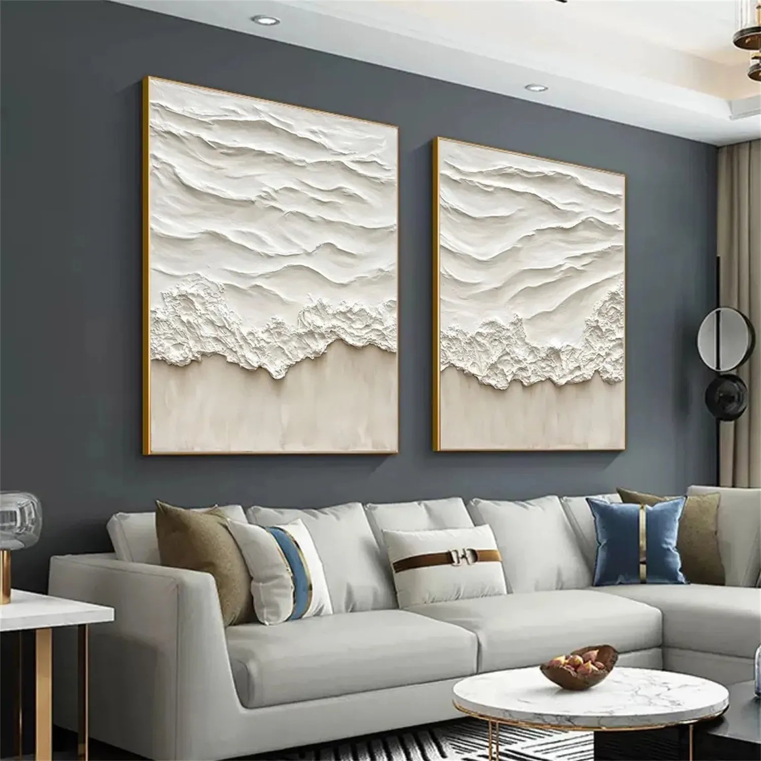 Ocean And Sky Painting Set of 2#OS 218