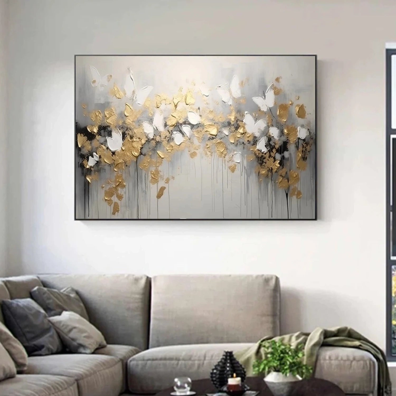 Abstract Texture Animal Canvas Art #AP204