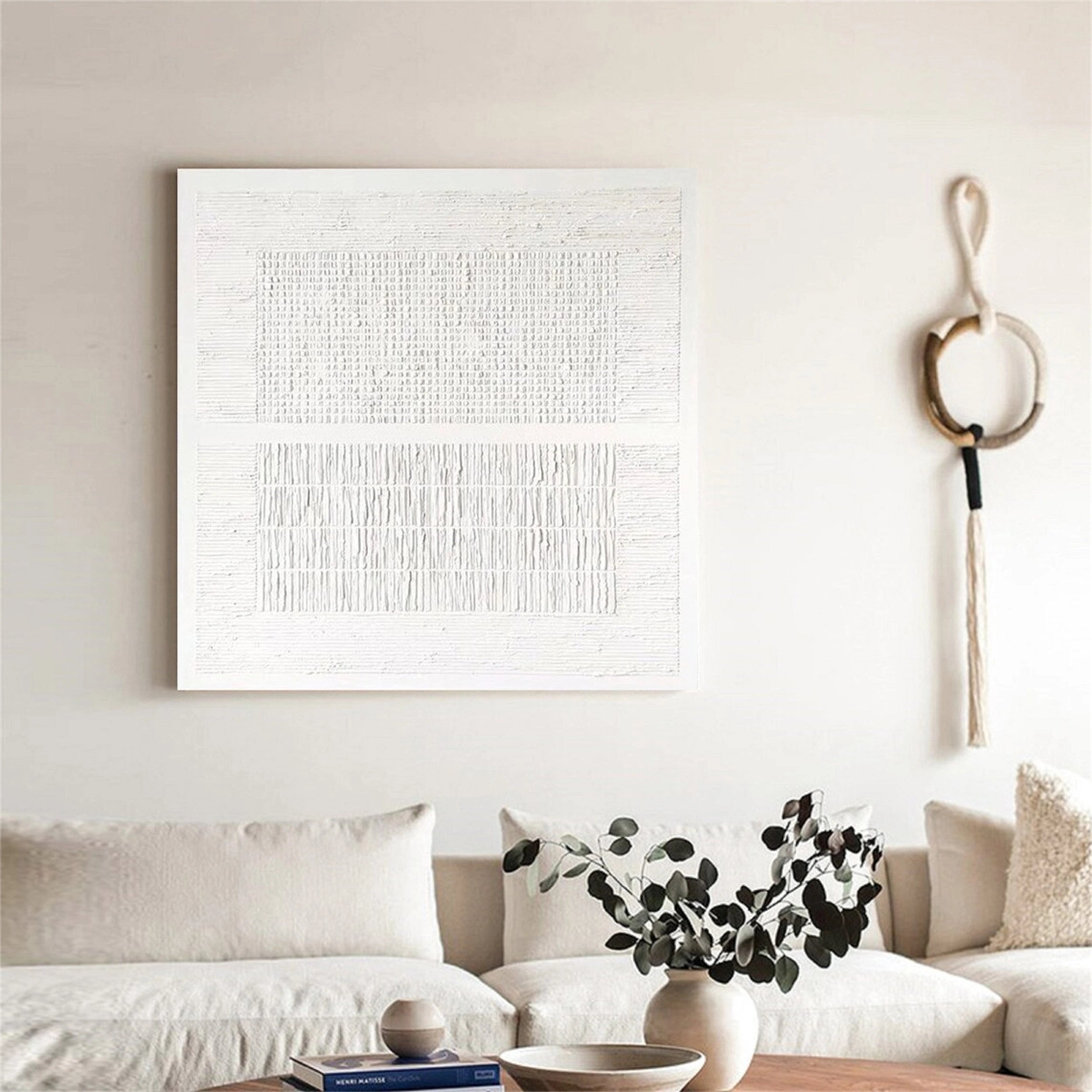Minimalistic Balance Canvas Painting #MM148