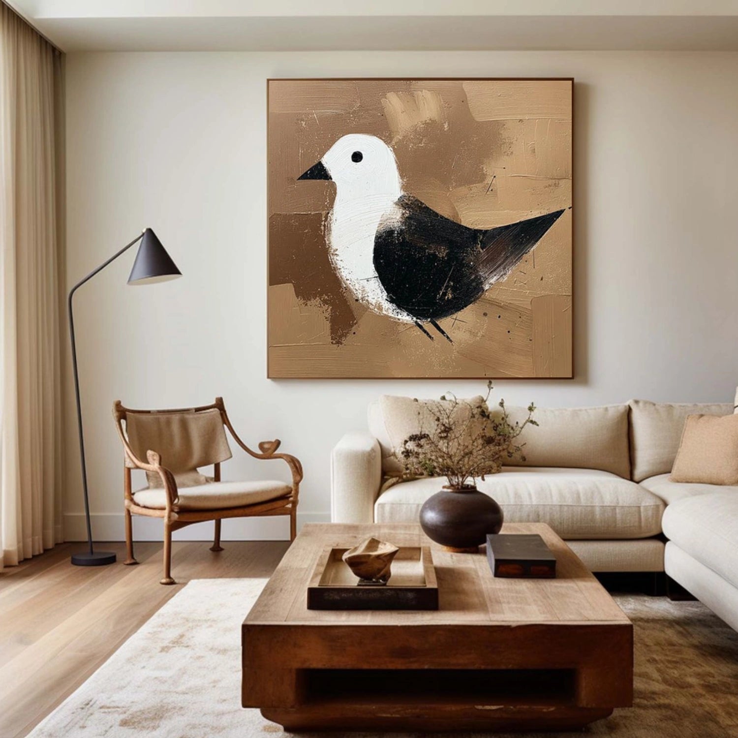 Abstract Animal Canvas Art #AP218