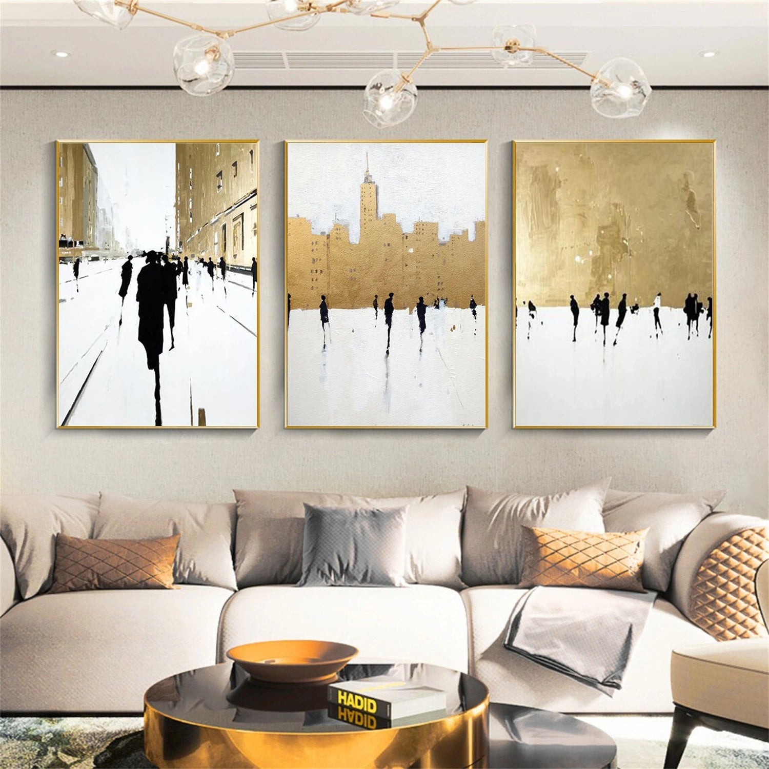 Abstract Portrait Set of 3 Wall Art #PT008