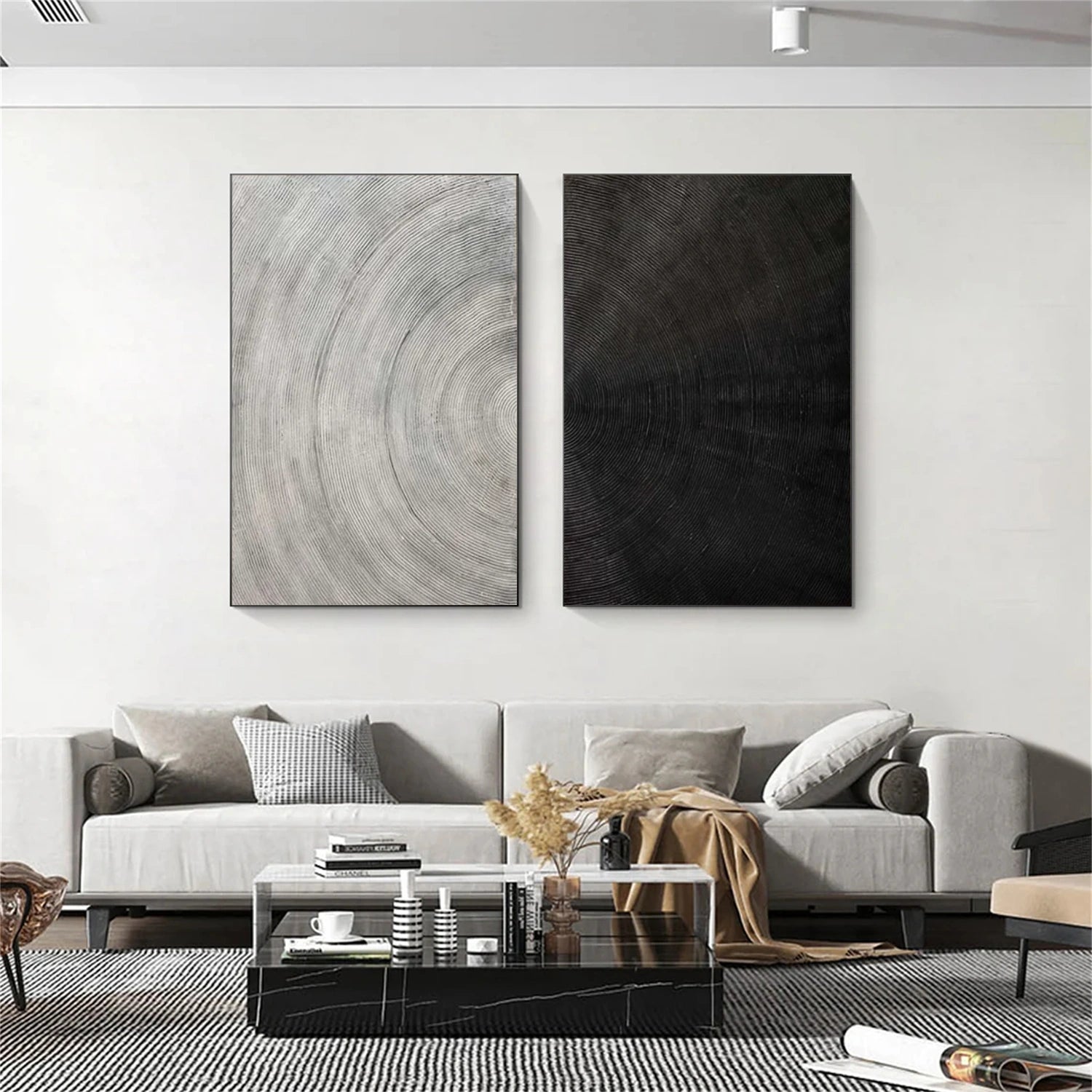Abstract Painting Set of 2 #AB 422
