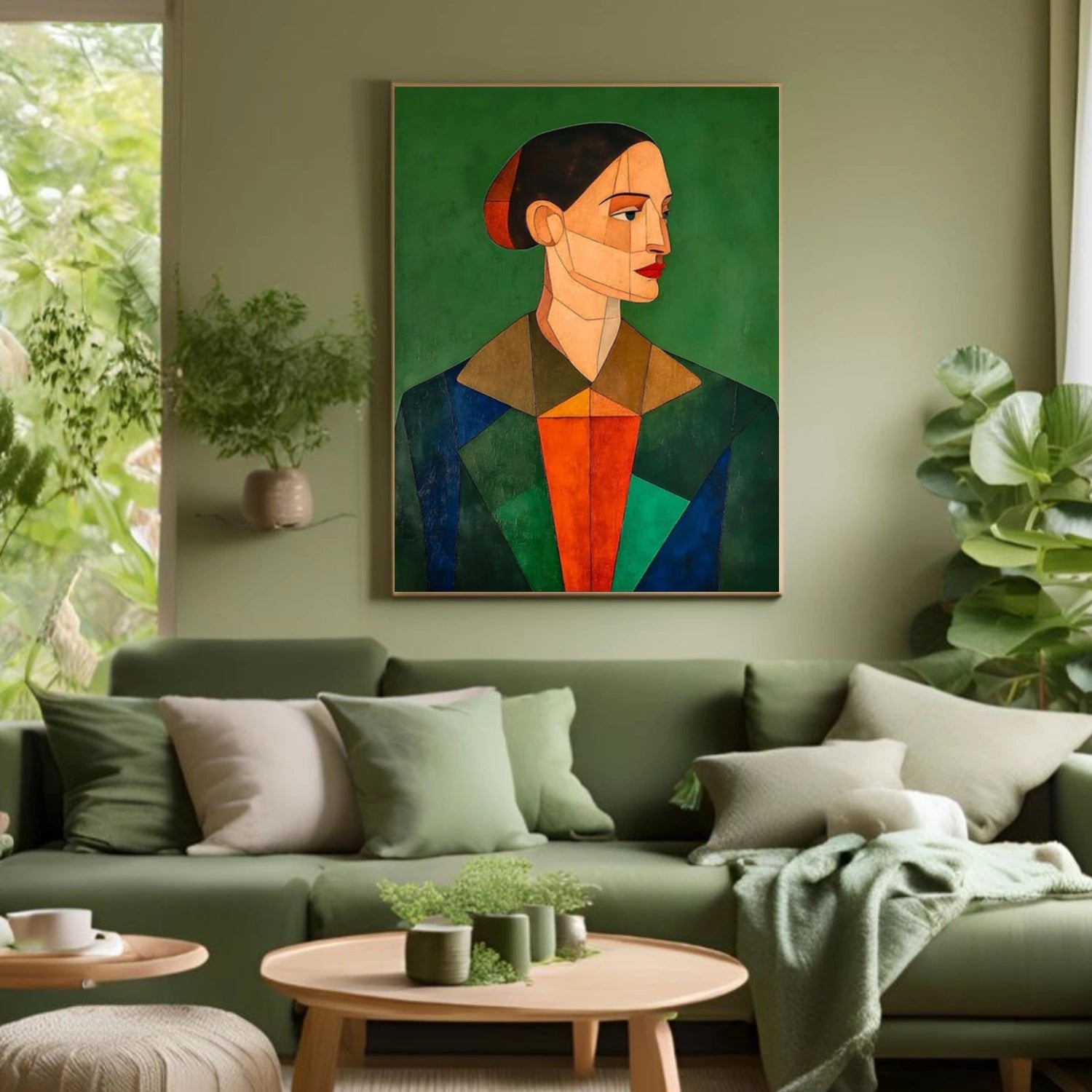 Abstract Portrait Wall Art # PT049
