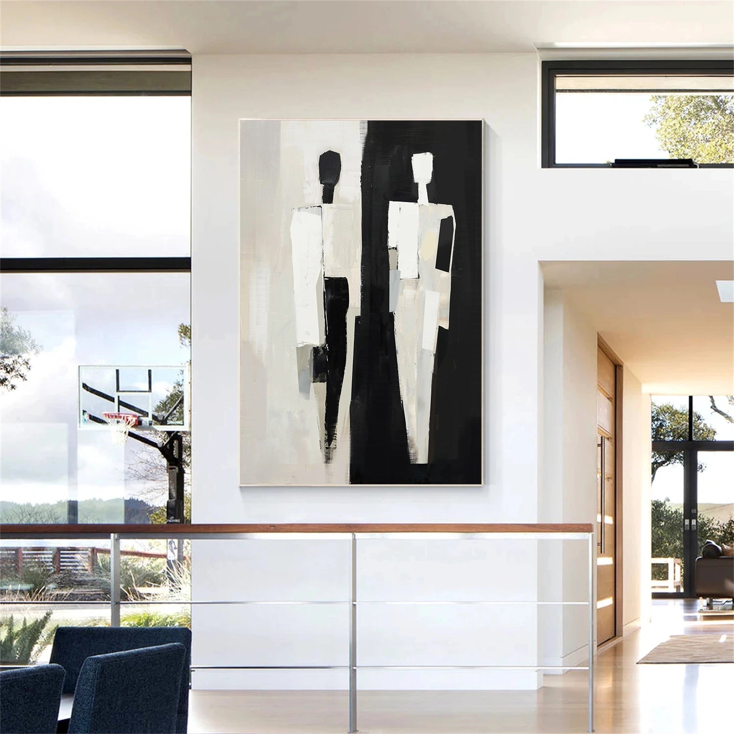 Contemporary Abstract Minimalist Wall Art #CW015