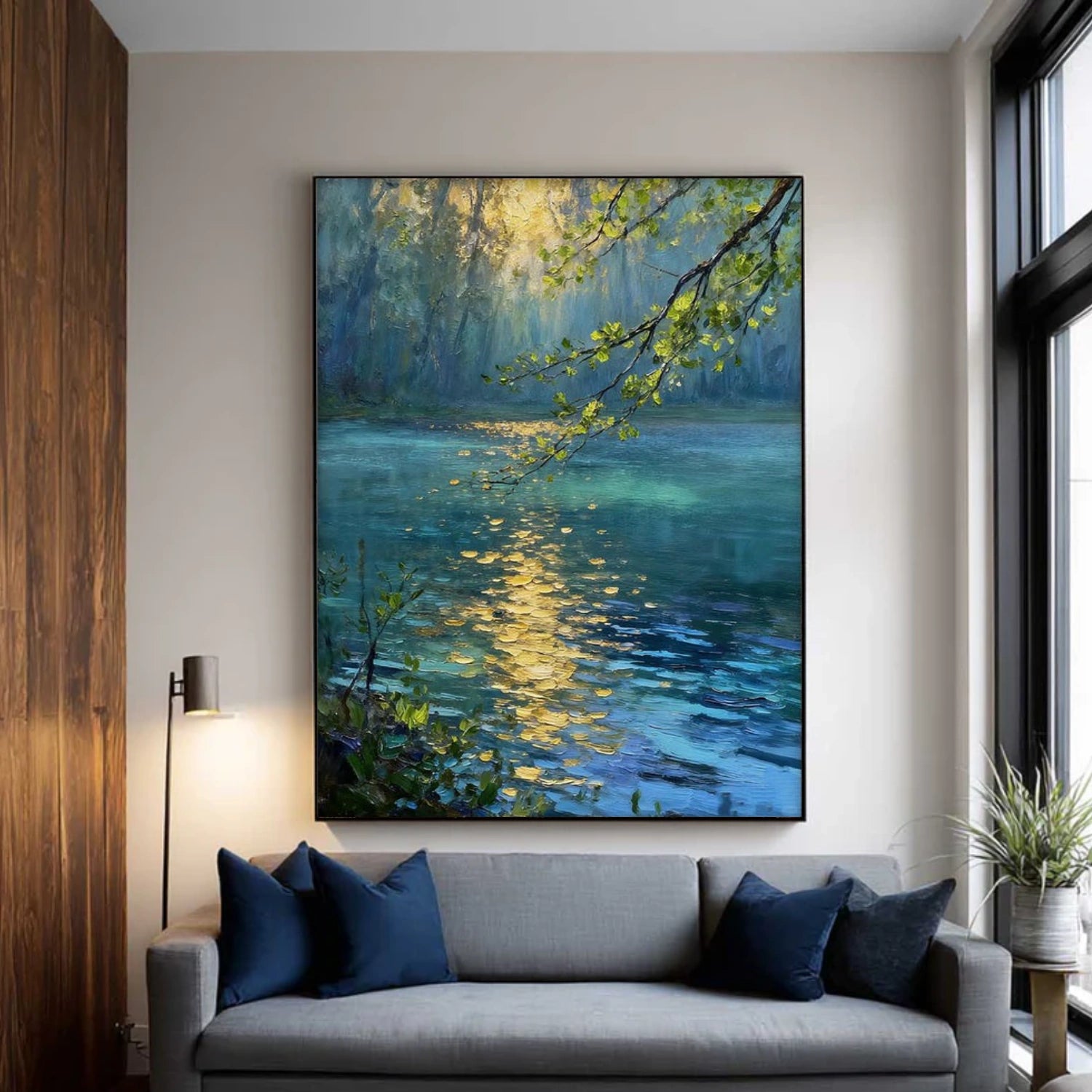 Abstract Urban Landscape Painting #UL 053