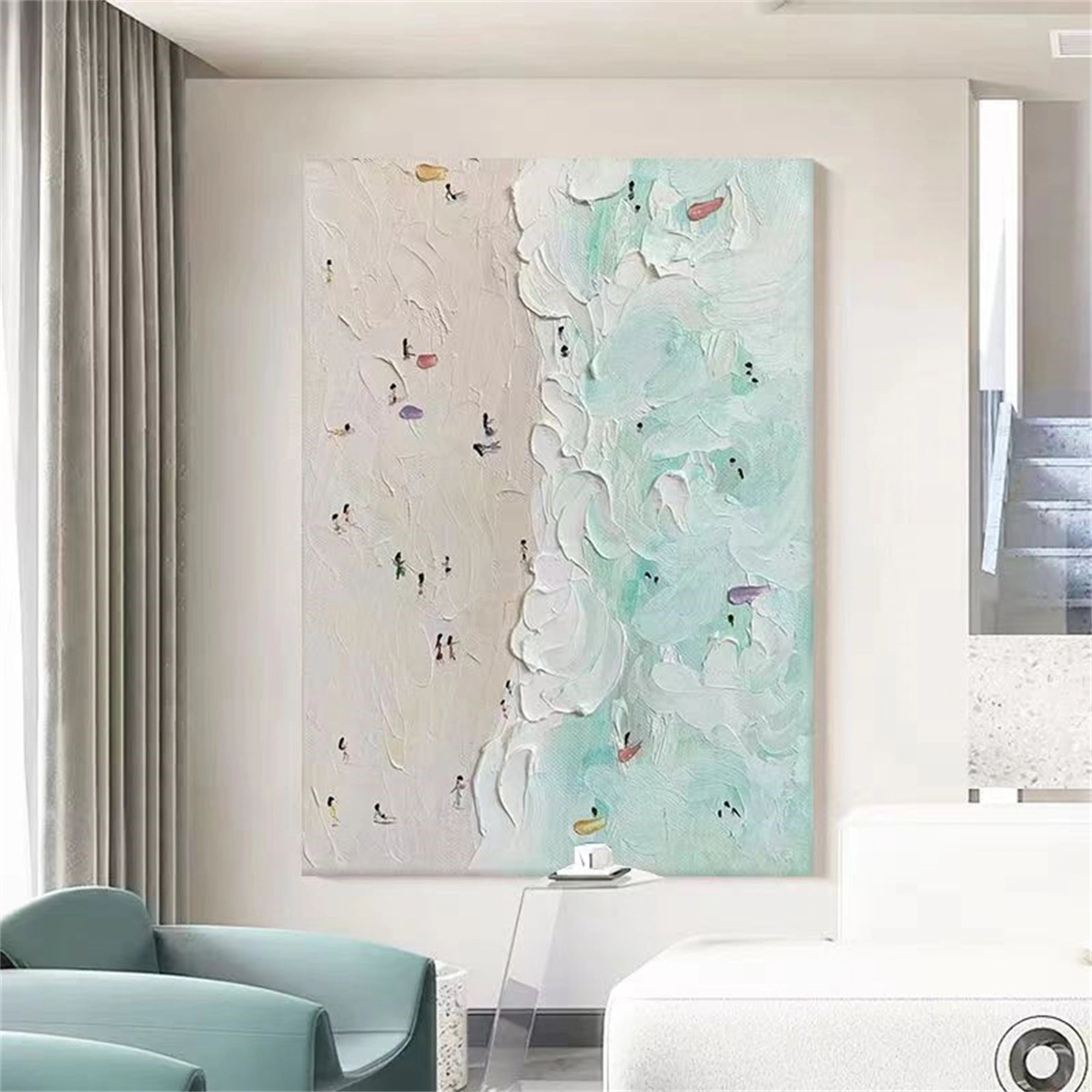 Ocean And Sky Painting #OS 050