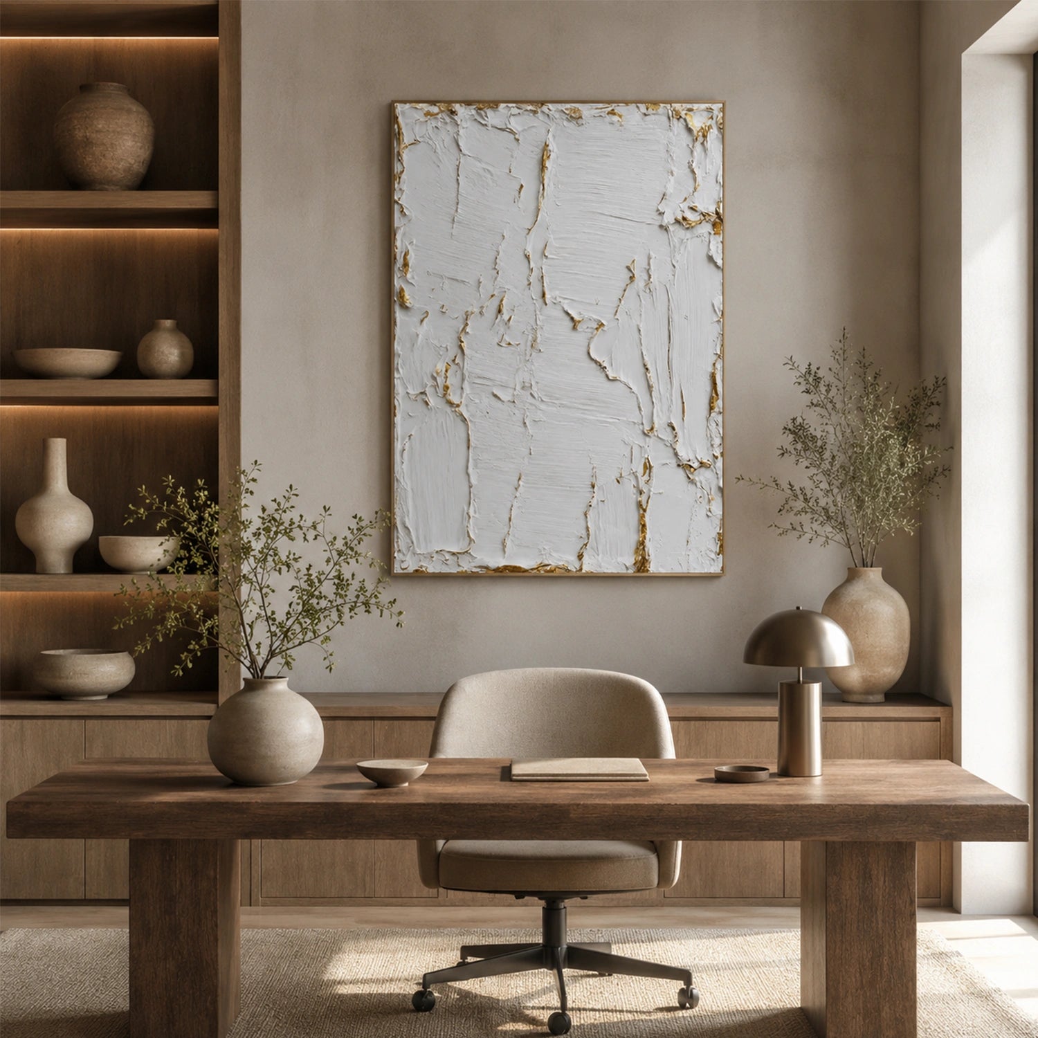 Minimalist Textured Canvas # MM459