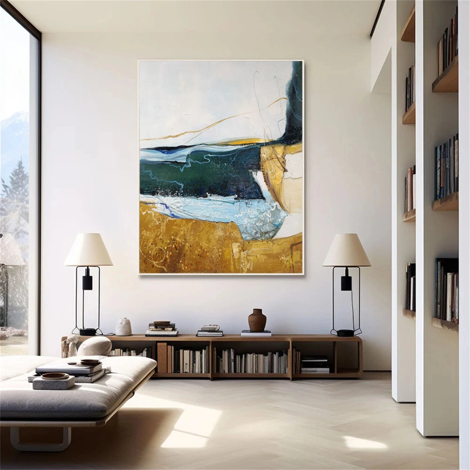 Abstract Wall Art #AB 602