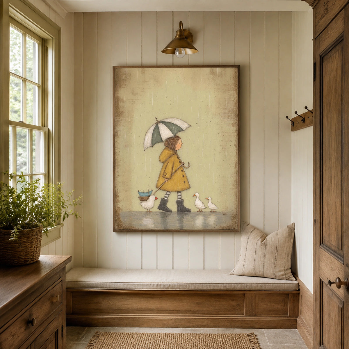 Abstract Portrait Wall Art #PT 083