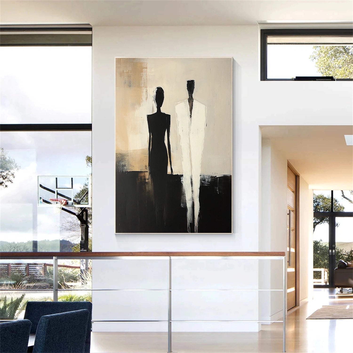 Contemporary Abstract Minimalist Wall Art #CW005