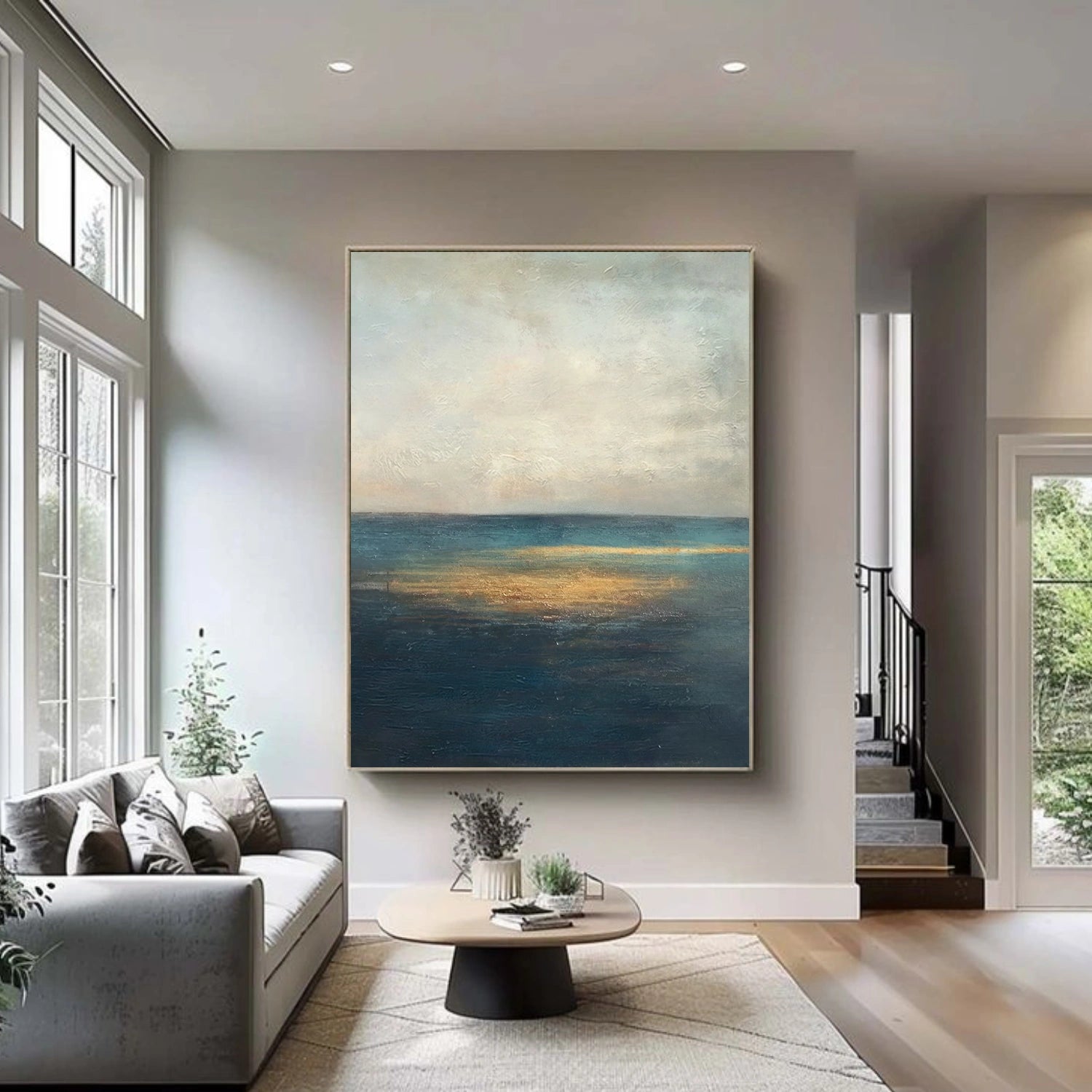 Abstract Texture Wall Art #AB622