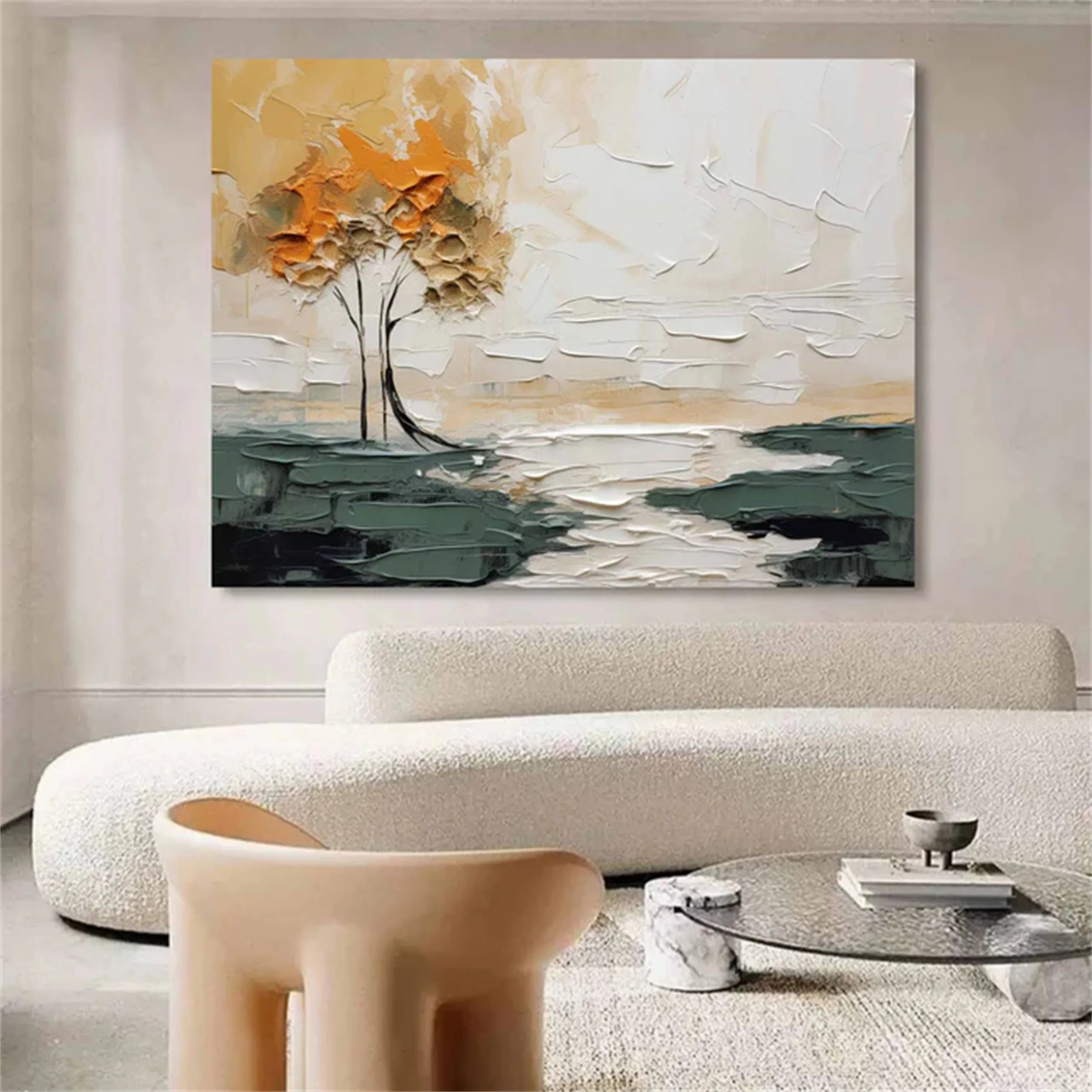 Flower And Tree Painting #FT 049