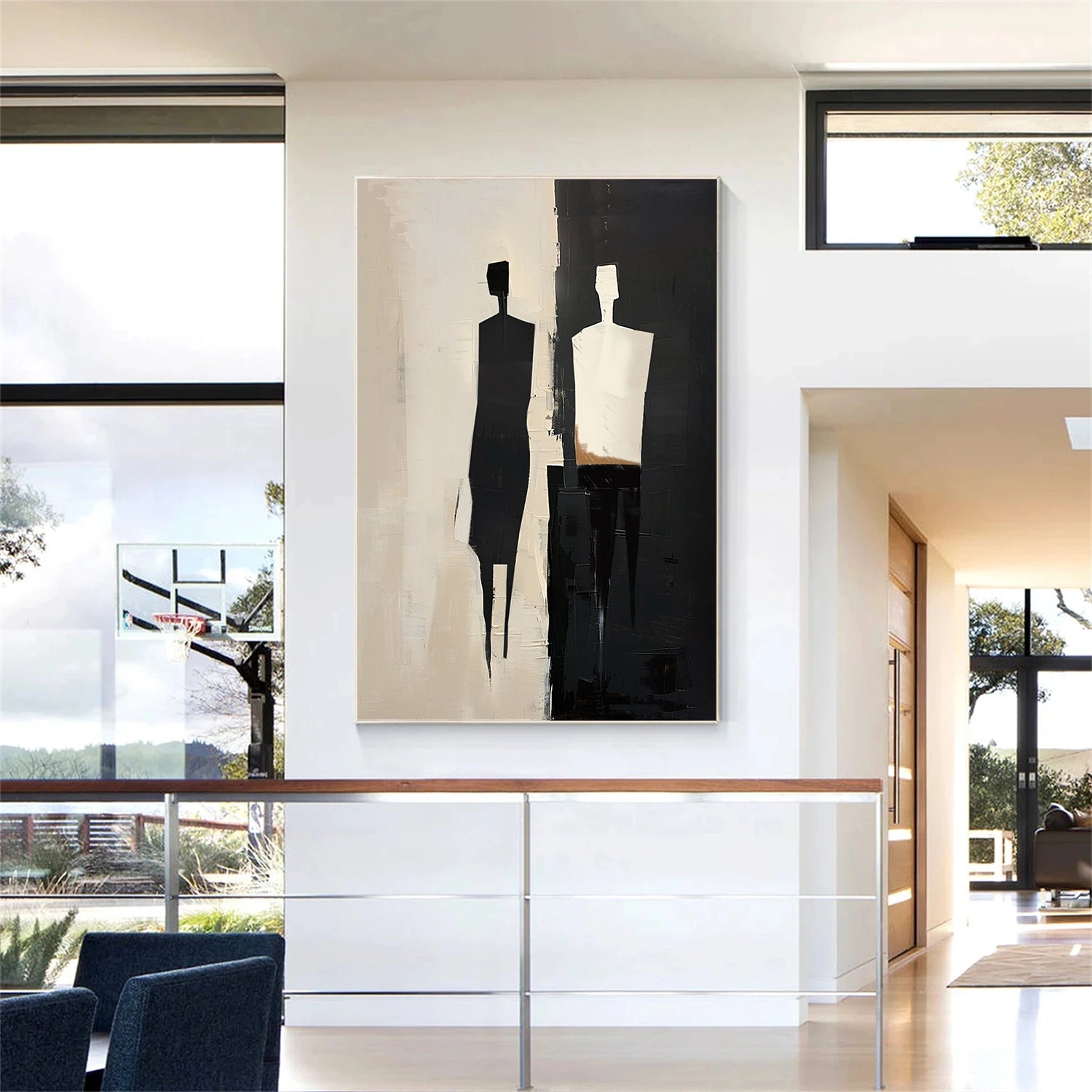 Contemporary Abstract Minimalist Wall Art #CW007