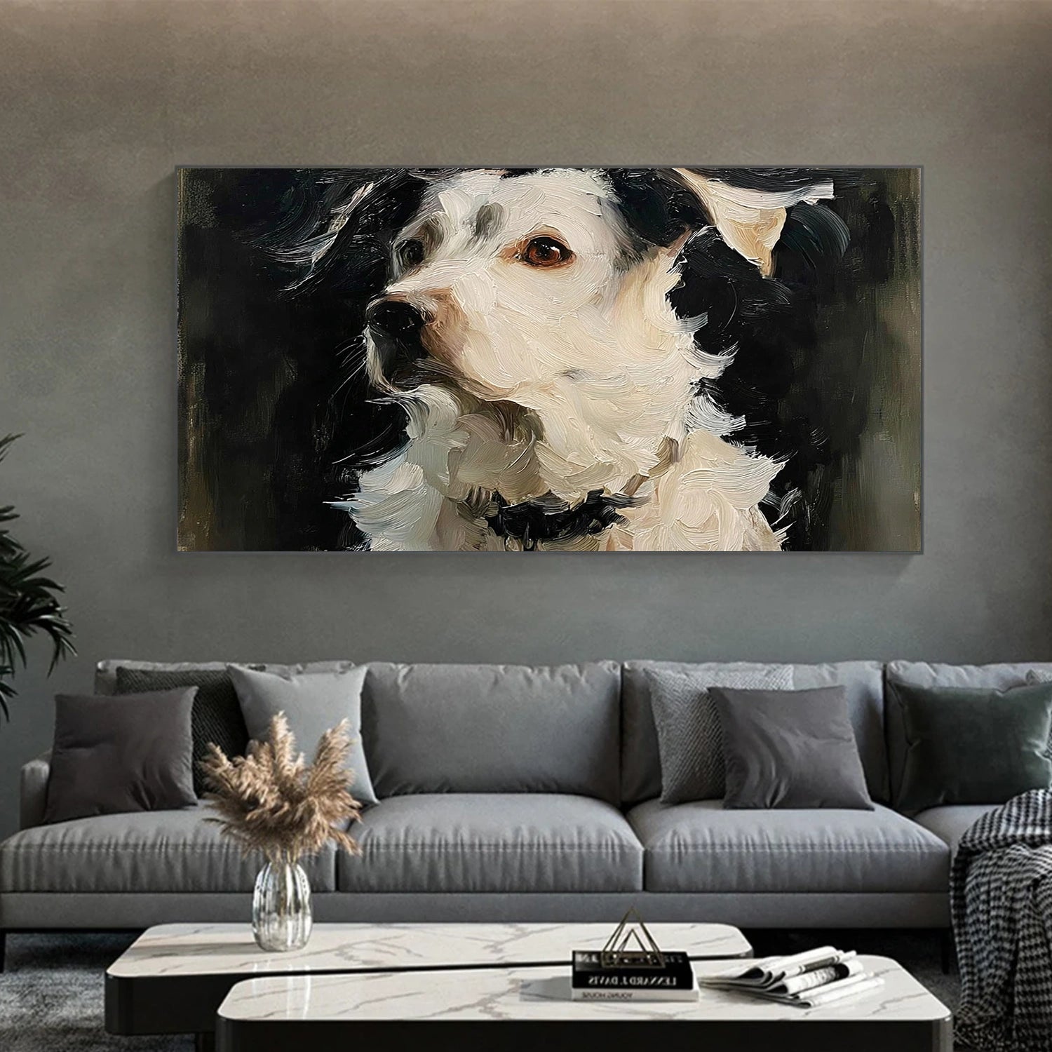 Abstract Animal Texture Canvas Art #AP226