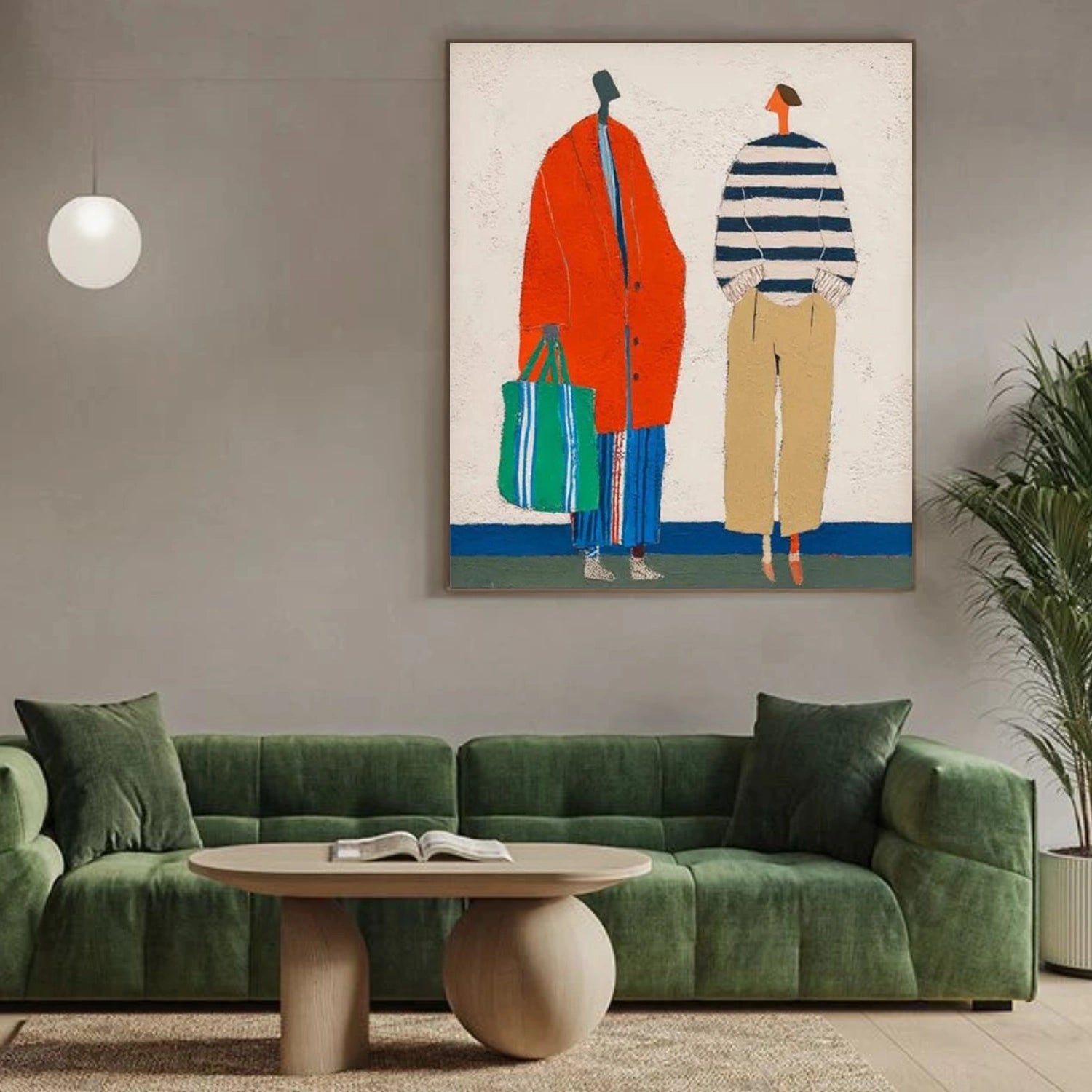 Abstract Portrait Wall Art # PT055
