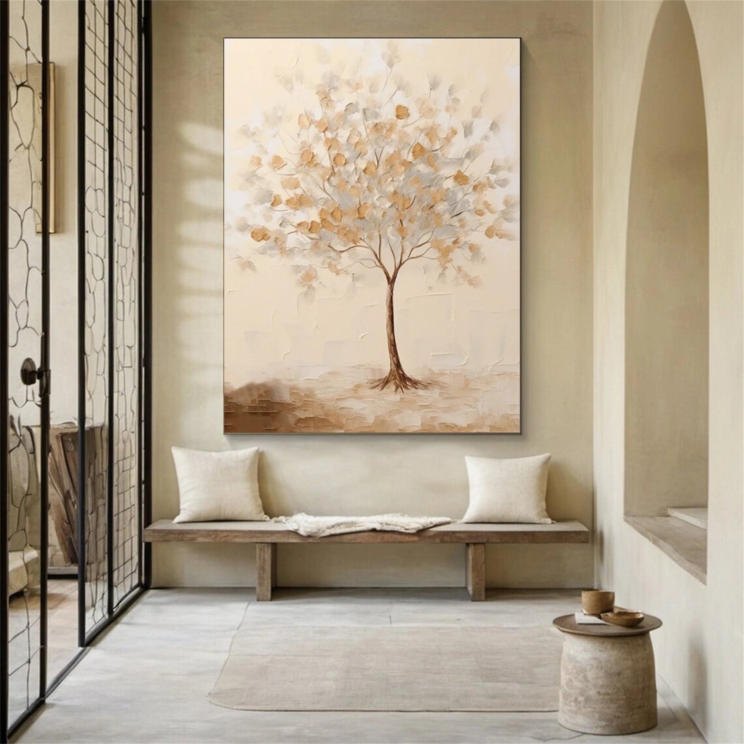 Flower And Tree Painting #FT 214