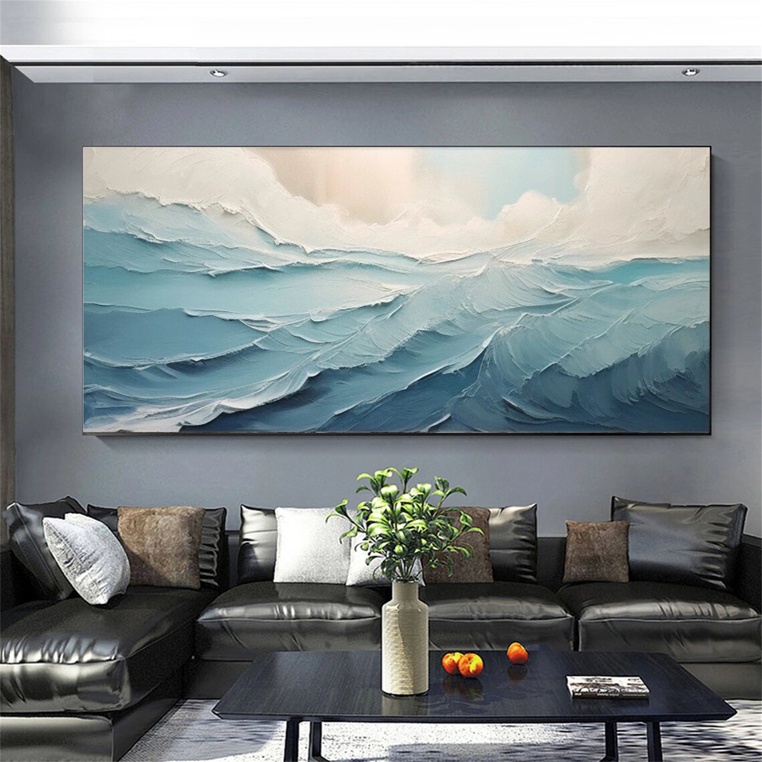 Ocean And Sky Painting #OS 100