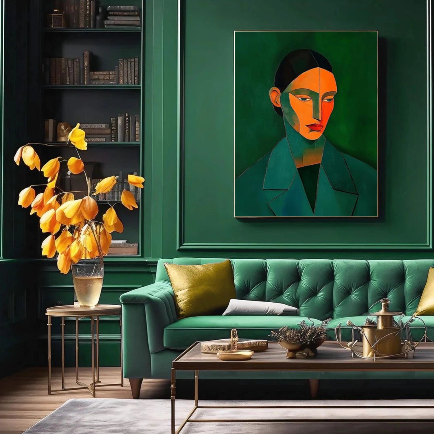 Abstract Portrait Wall Art # PT048