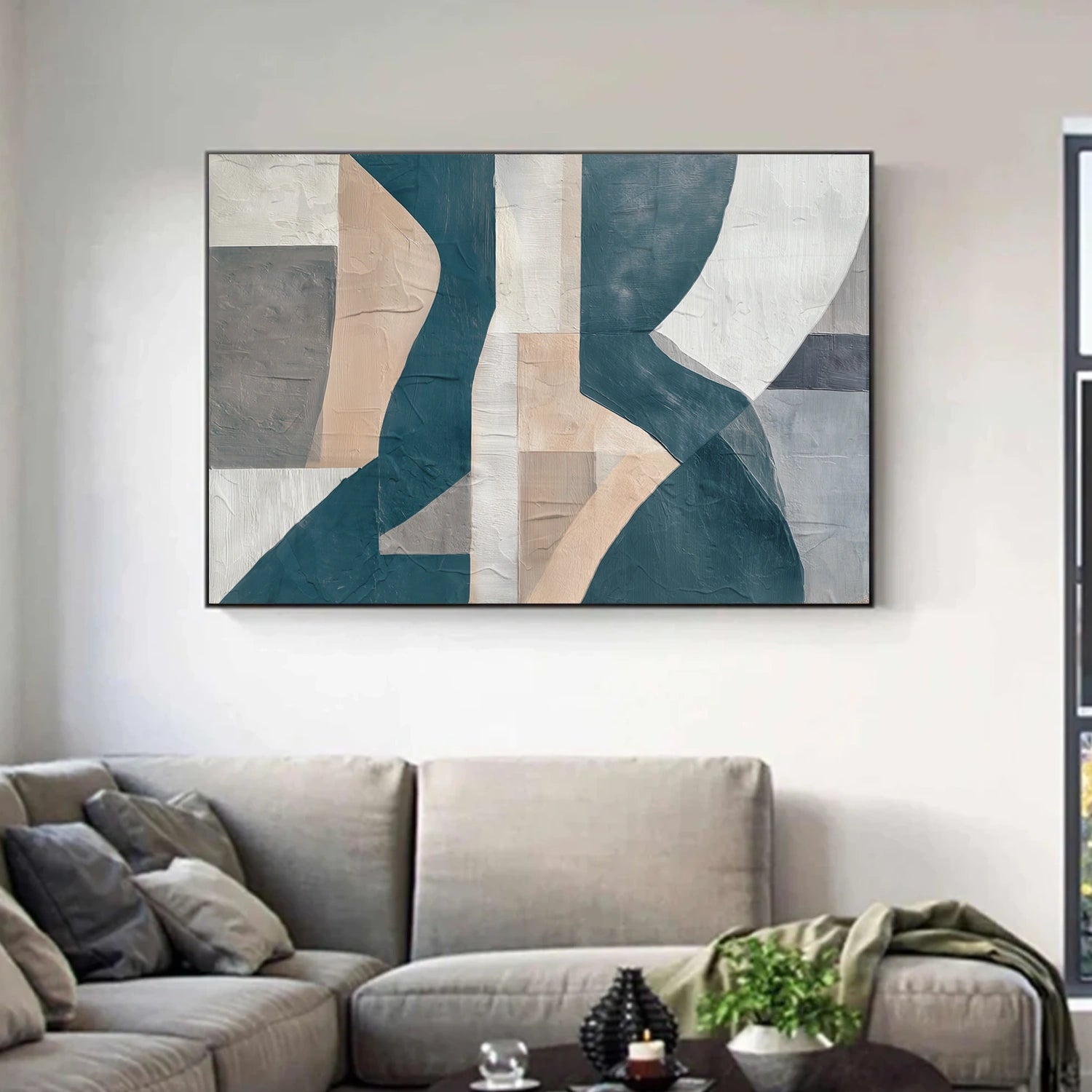 Abstract Textured Wall Art #AB 607