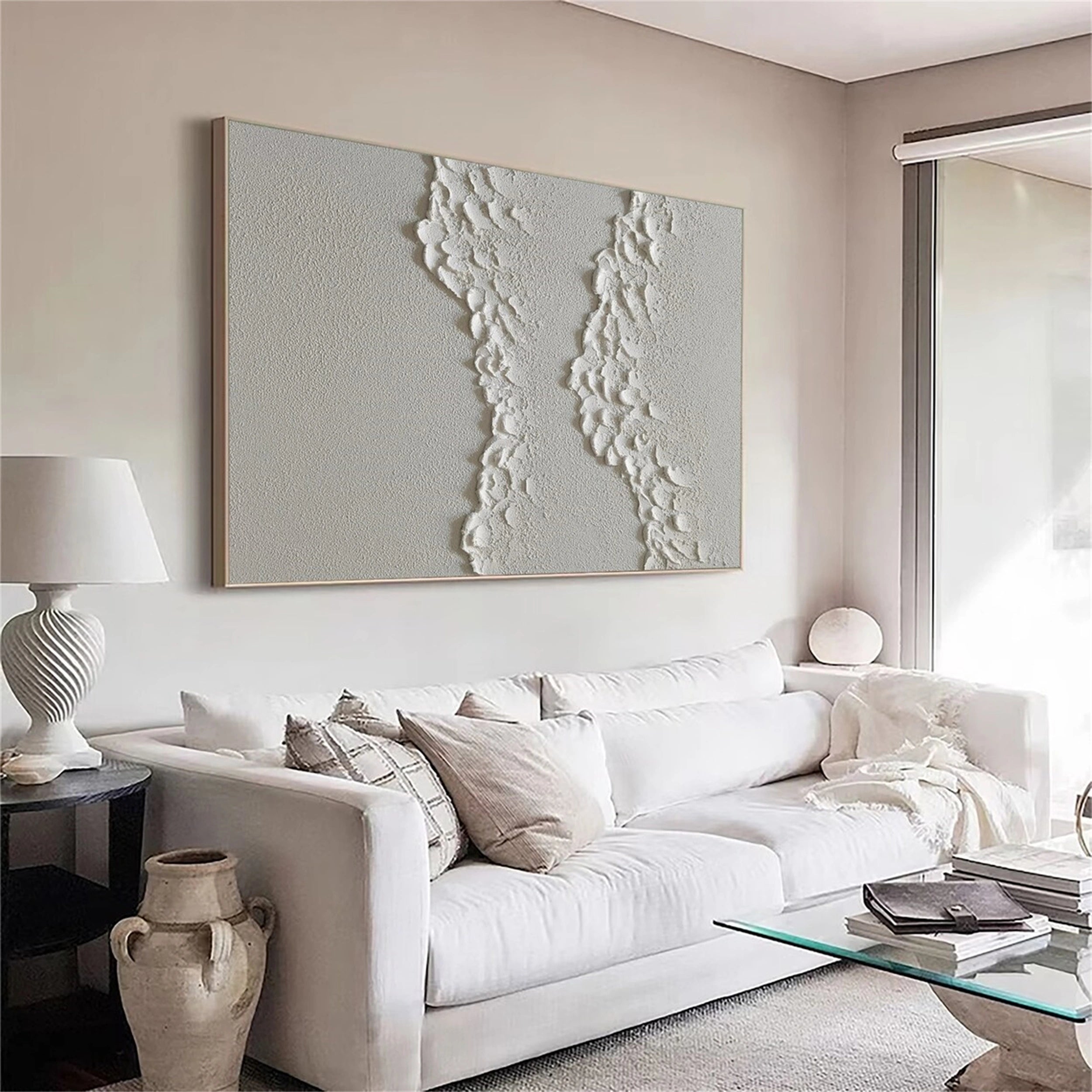 Plaster Art Minimalist Textured Painting #MM110