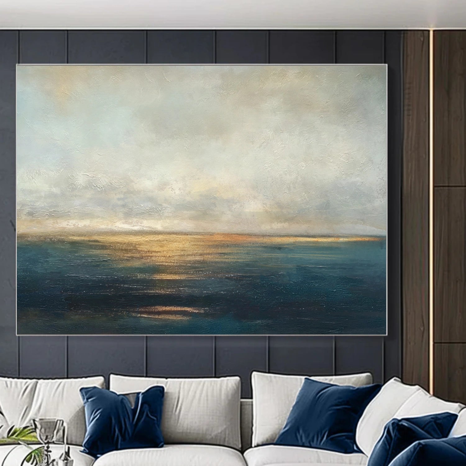 Abstract Texture Wall Art #AB621