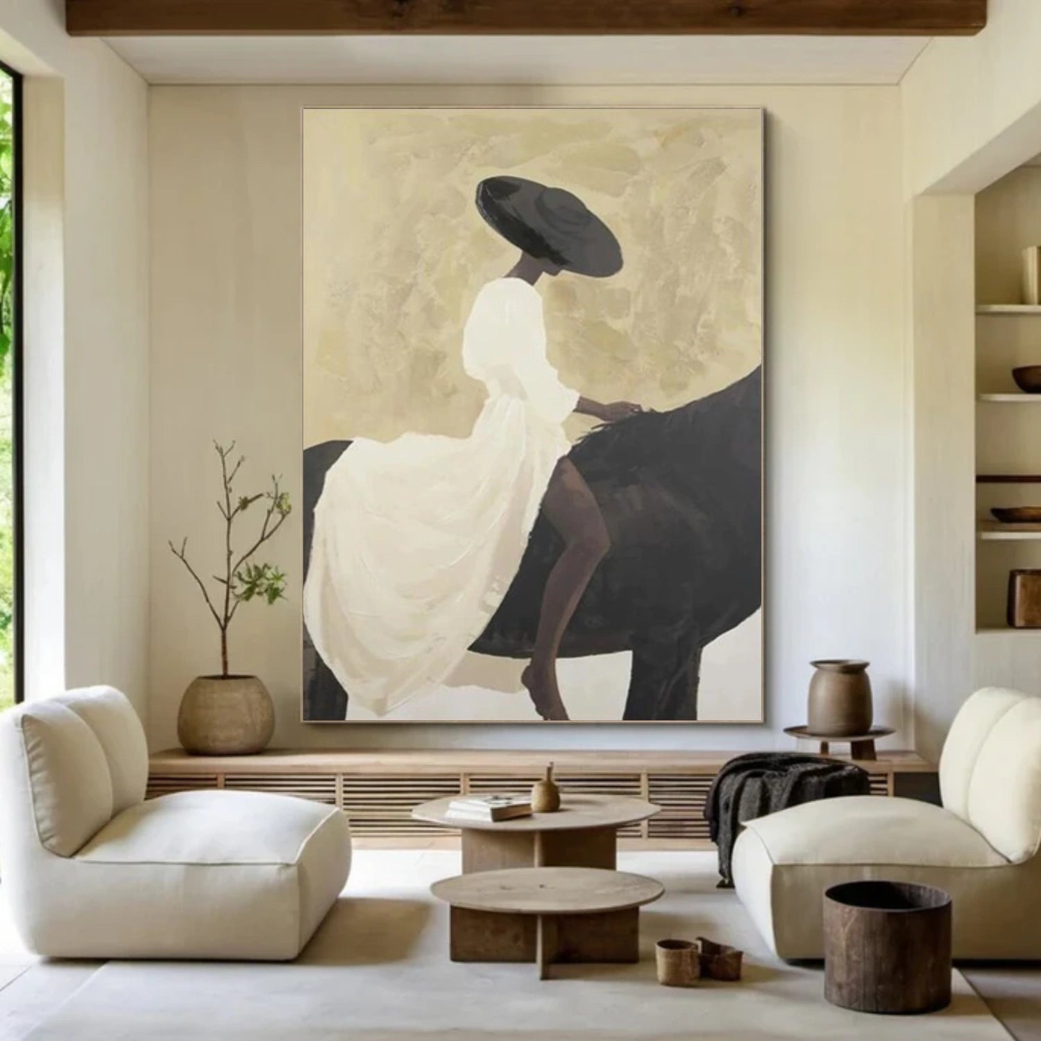 Abstract Portrait Wall Art #PT035