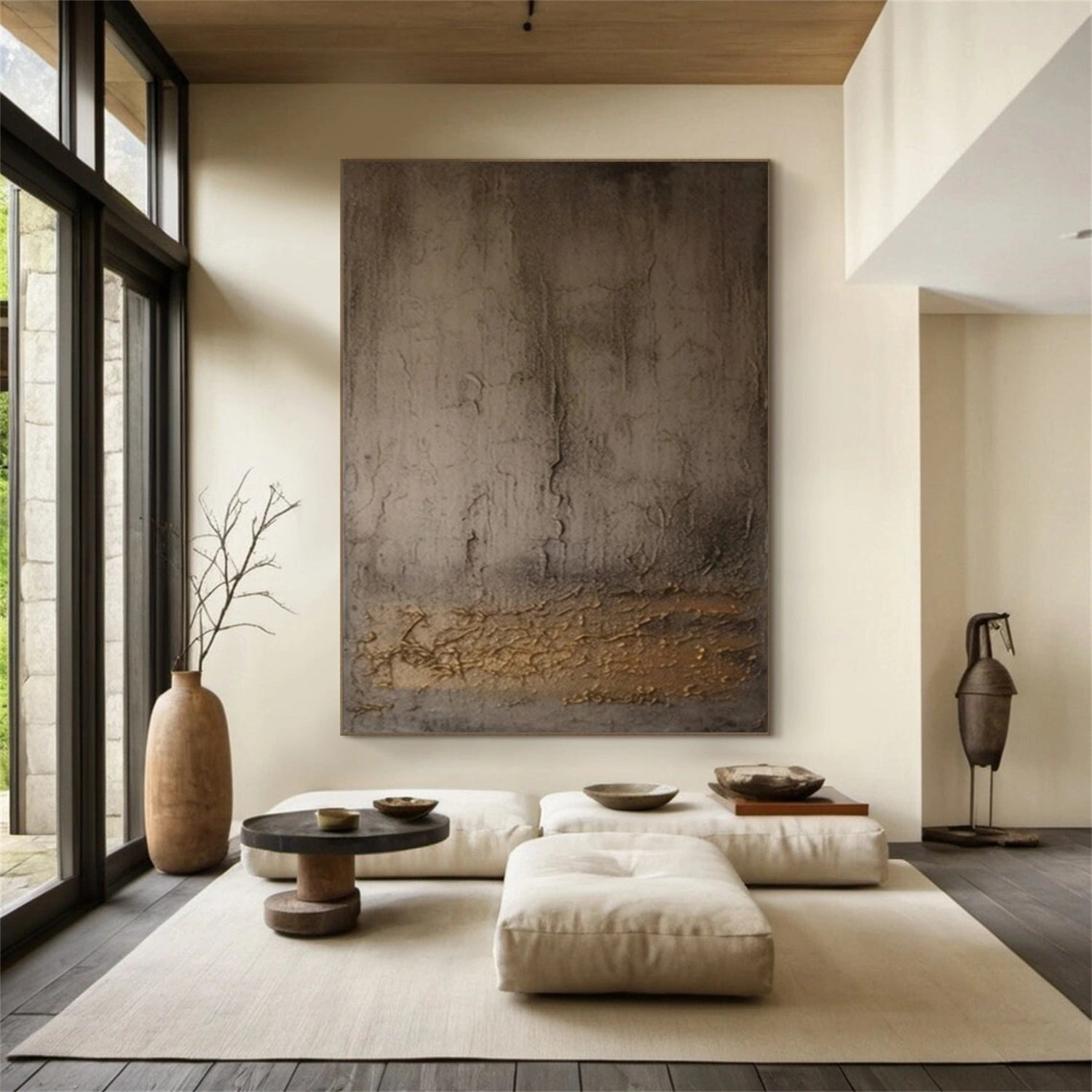 Abstract Textured Wall Art #AB 539