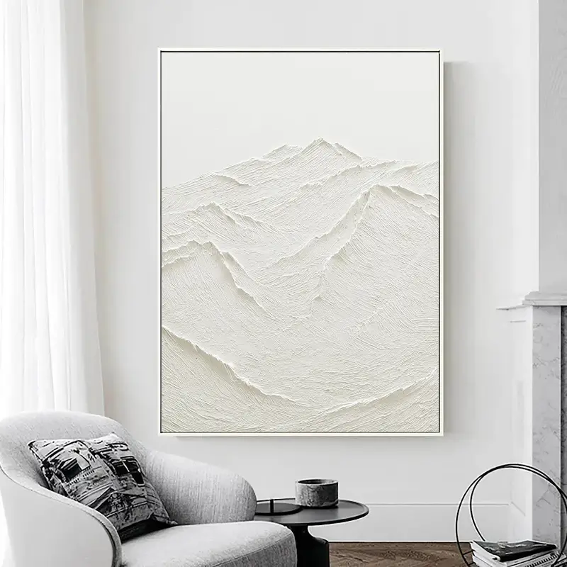 Plaster Art Minimalist Textured Painting #MM029
