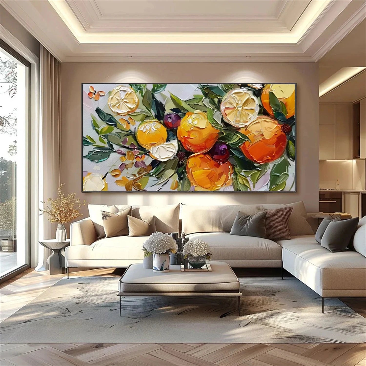 Flower And Tree Painting #FT 180
